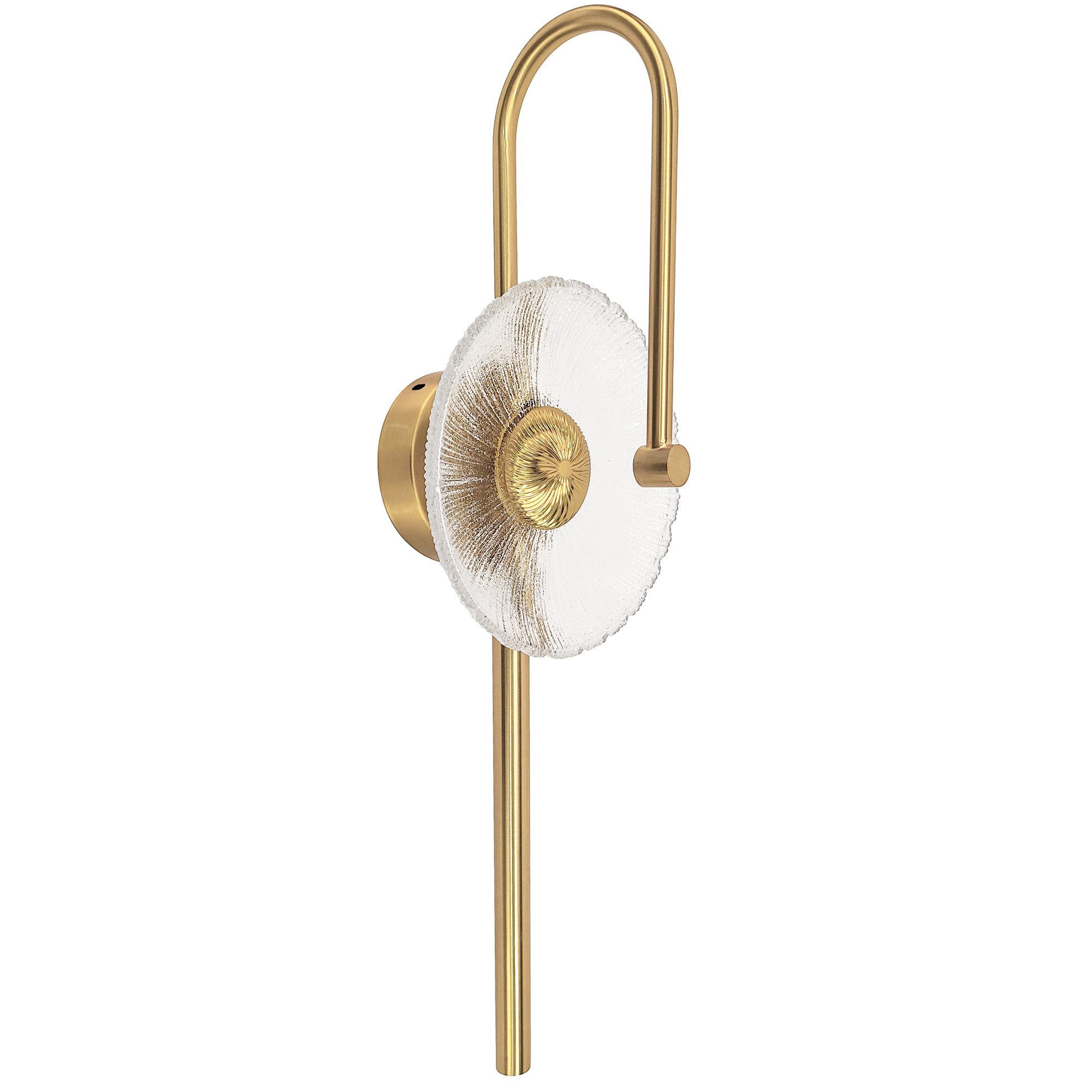 TOOLIGHT væglampe LHJ072-W LED Børstet guld 18x14x52cm
