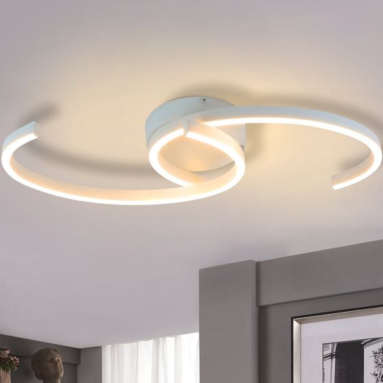 NETTLIFE LED - loftslampe, stue, lampe, 60 cm, 3000K, varm hvid, design - køkkenlampe