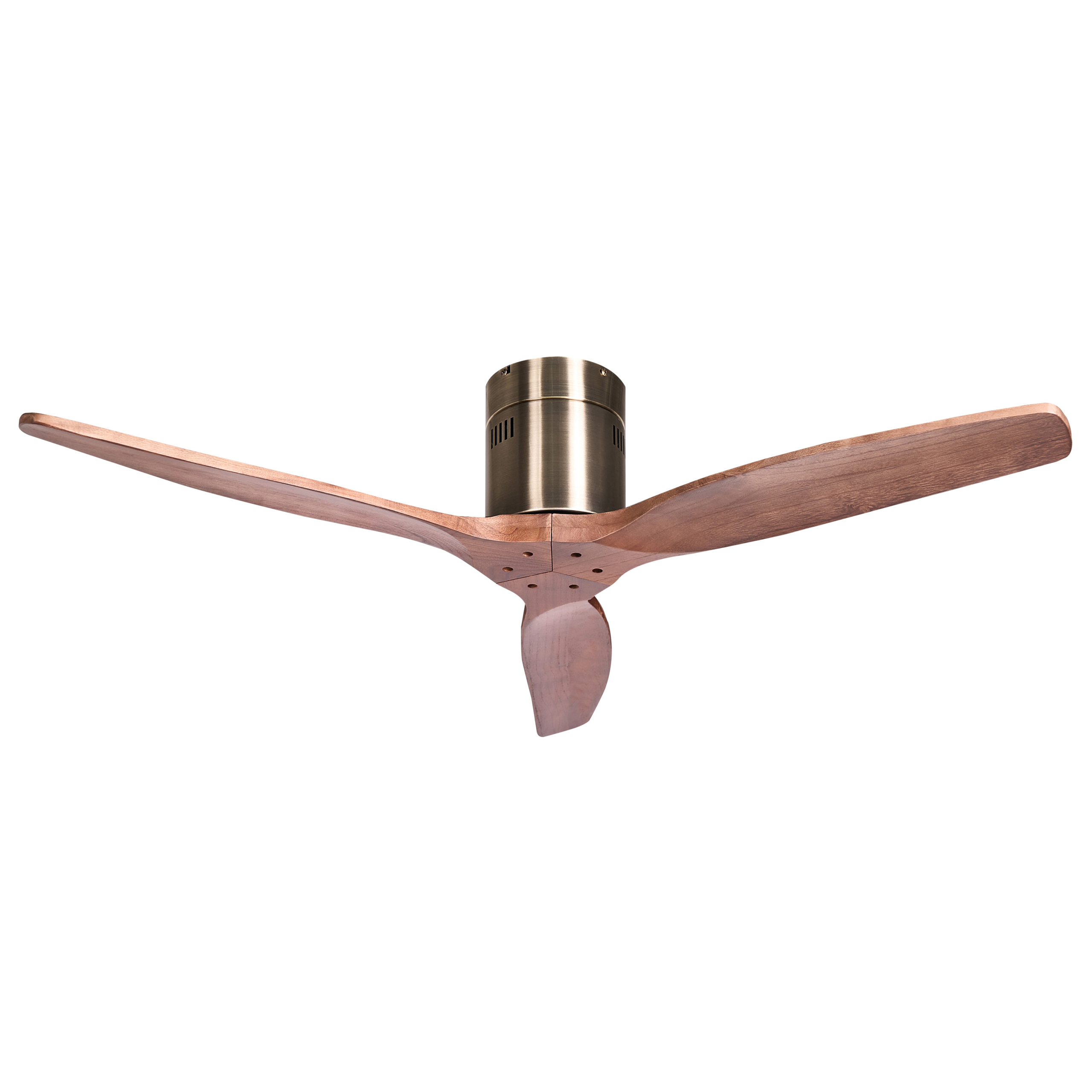 Loftsventilator HARNEY Med fjernbetjening Brun