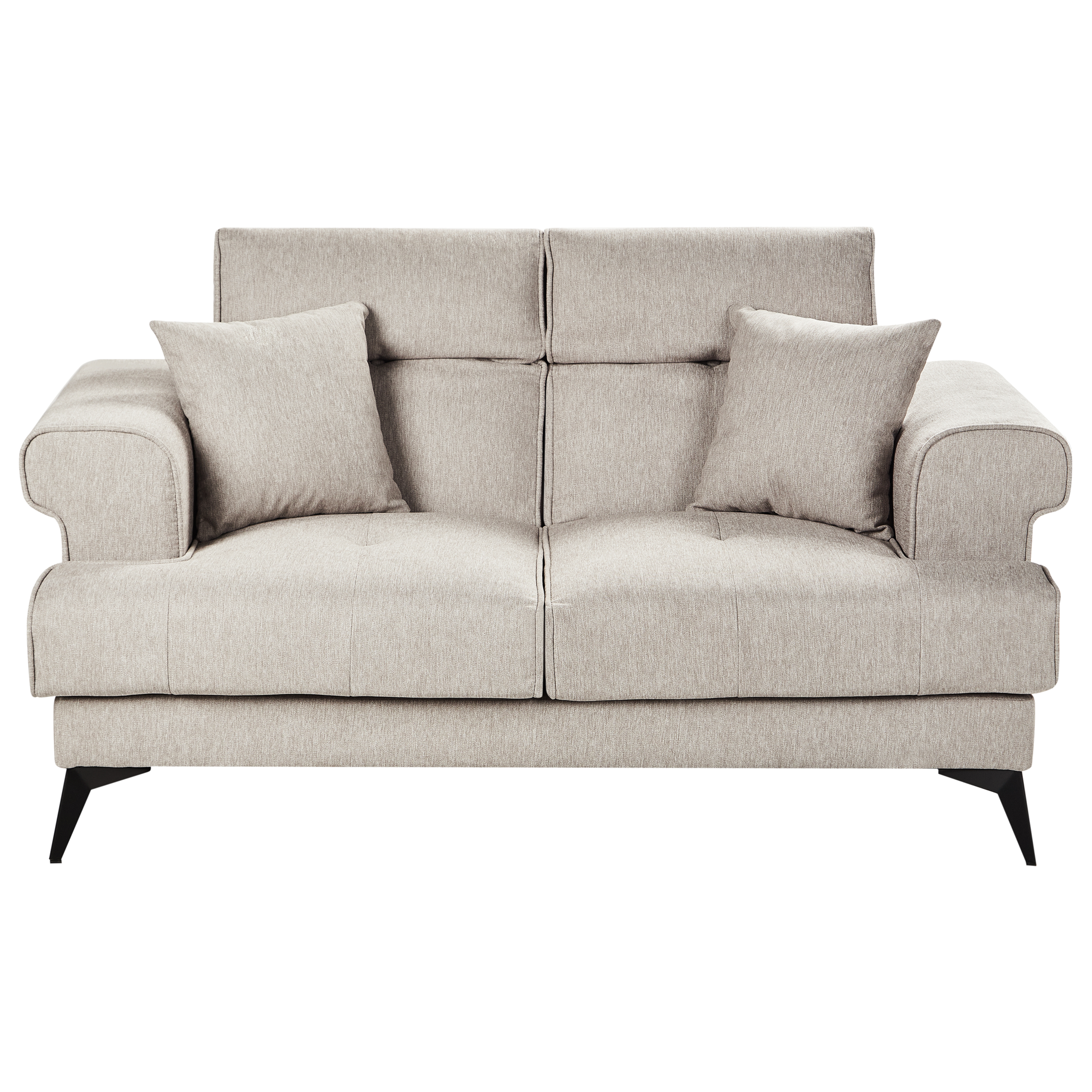 Sofa 2 personers SKIVE Brungrå
