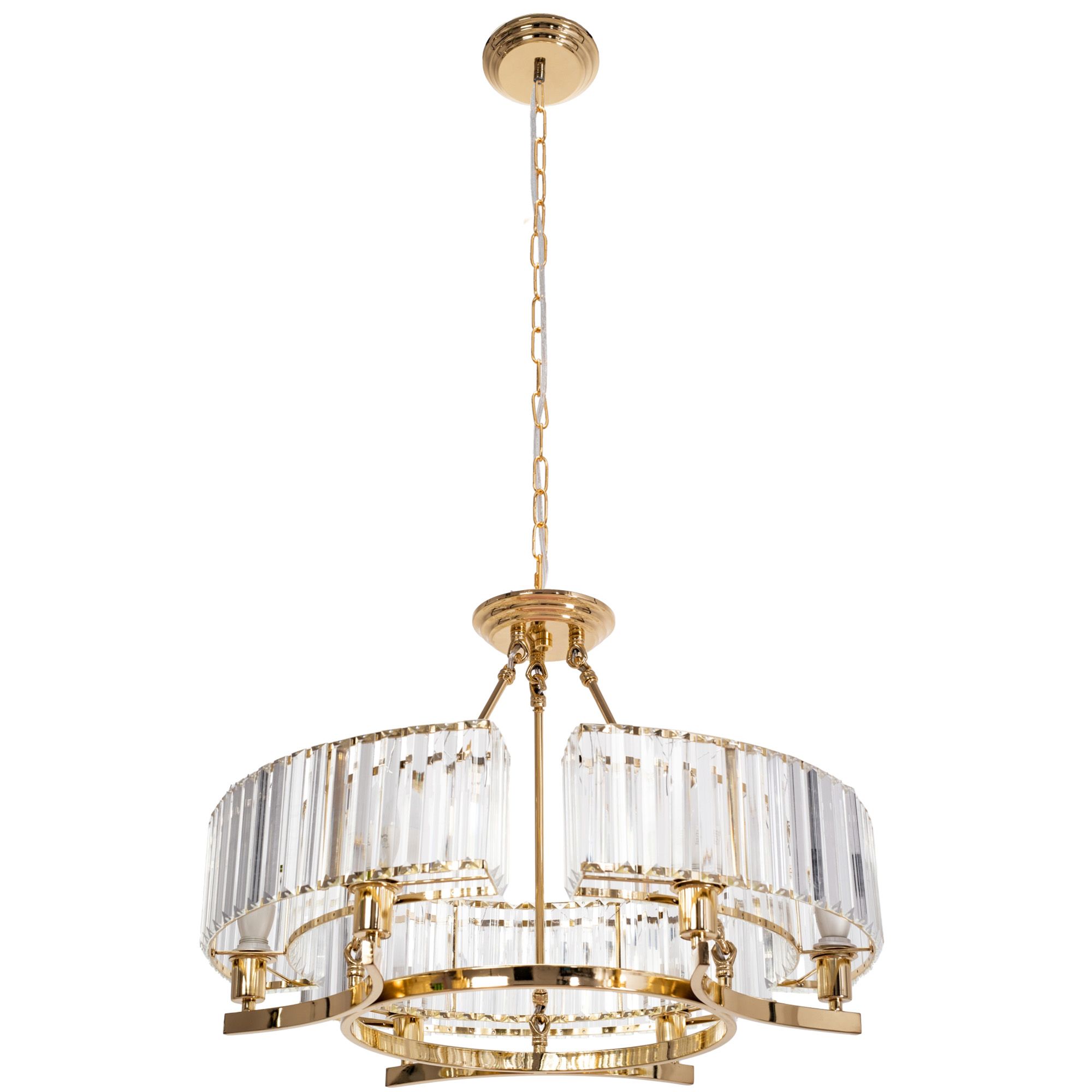 TOOLIGHT hængende loftlampe APP789-6C Gennemsigtig 83x83x43cm