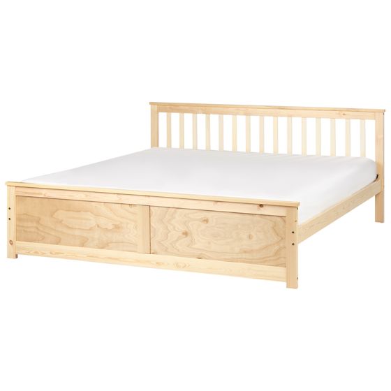 Seng Fyretræ OLENDON 180 x 200 cm Lysebrun