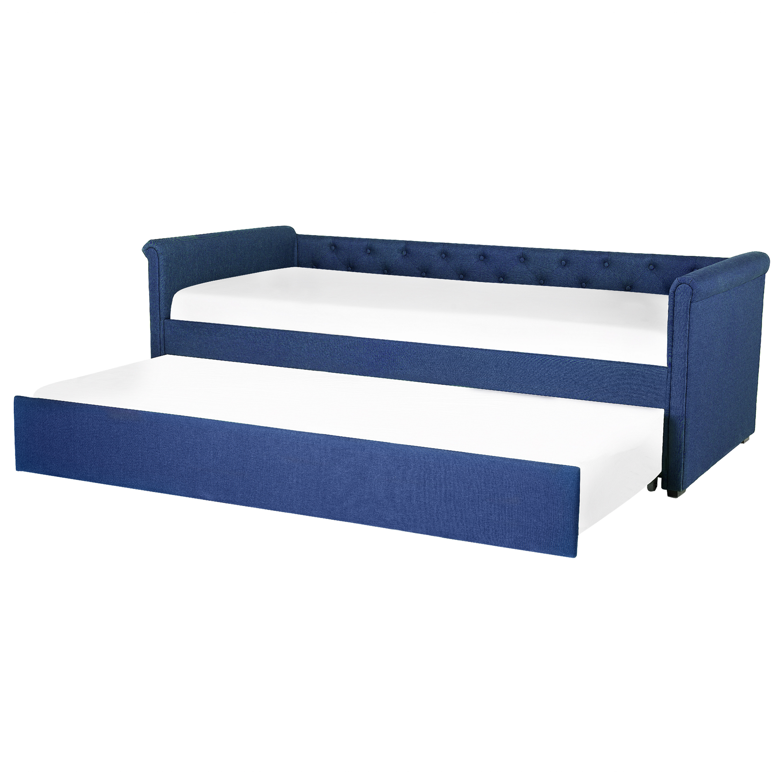 Udtræksseng LIBOURNE 80 x 200 cm Navy Blå