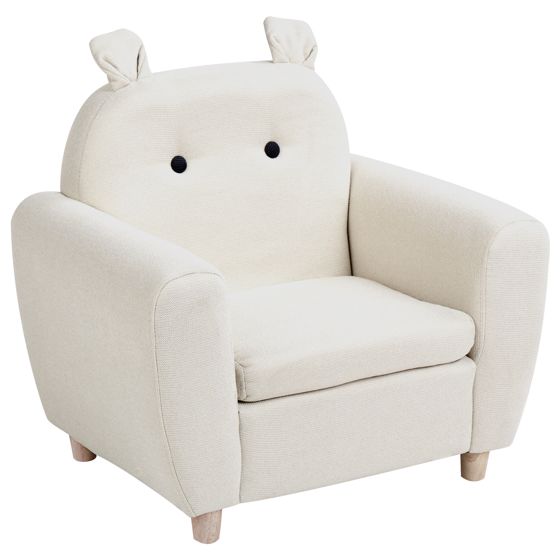 Børnelænestol Hippo MARIBO Beige