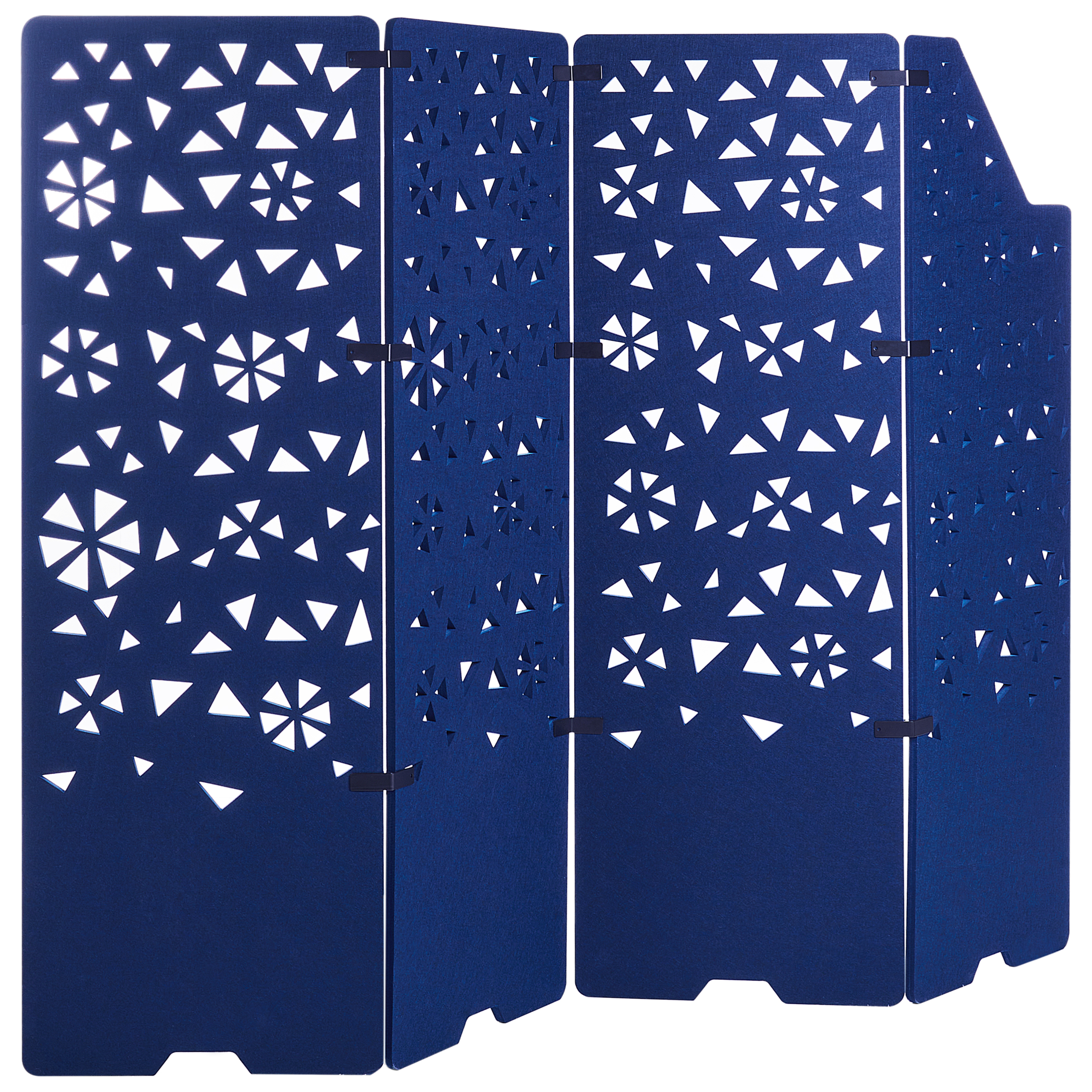 Rumdeler til kontor STARRY 240 x 180 cm Navy Blå
