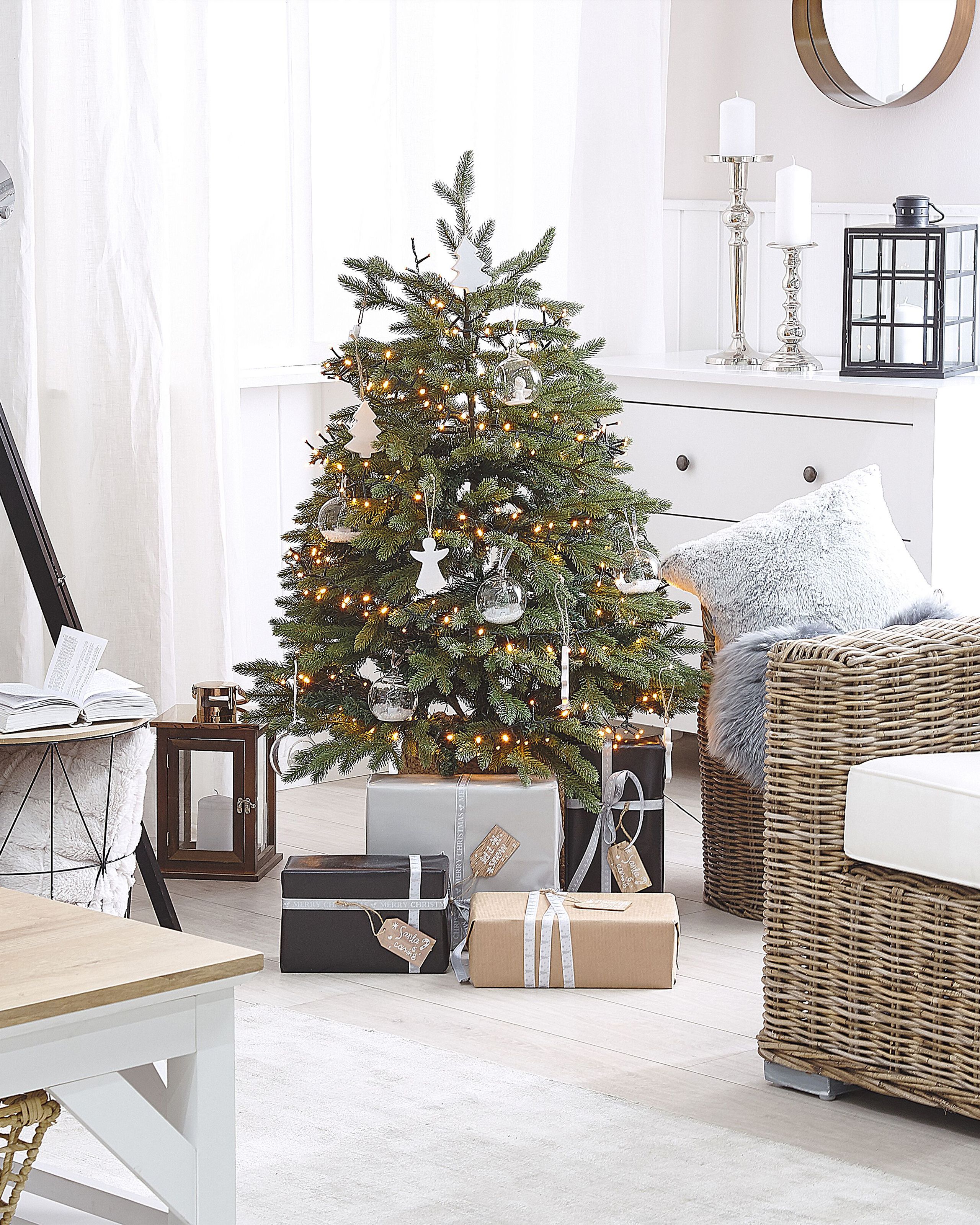 Kunstigt juletræ HUXLEY 120 cm Grøn