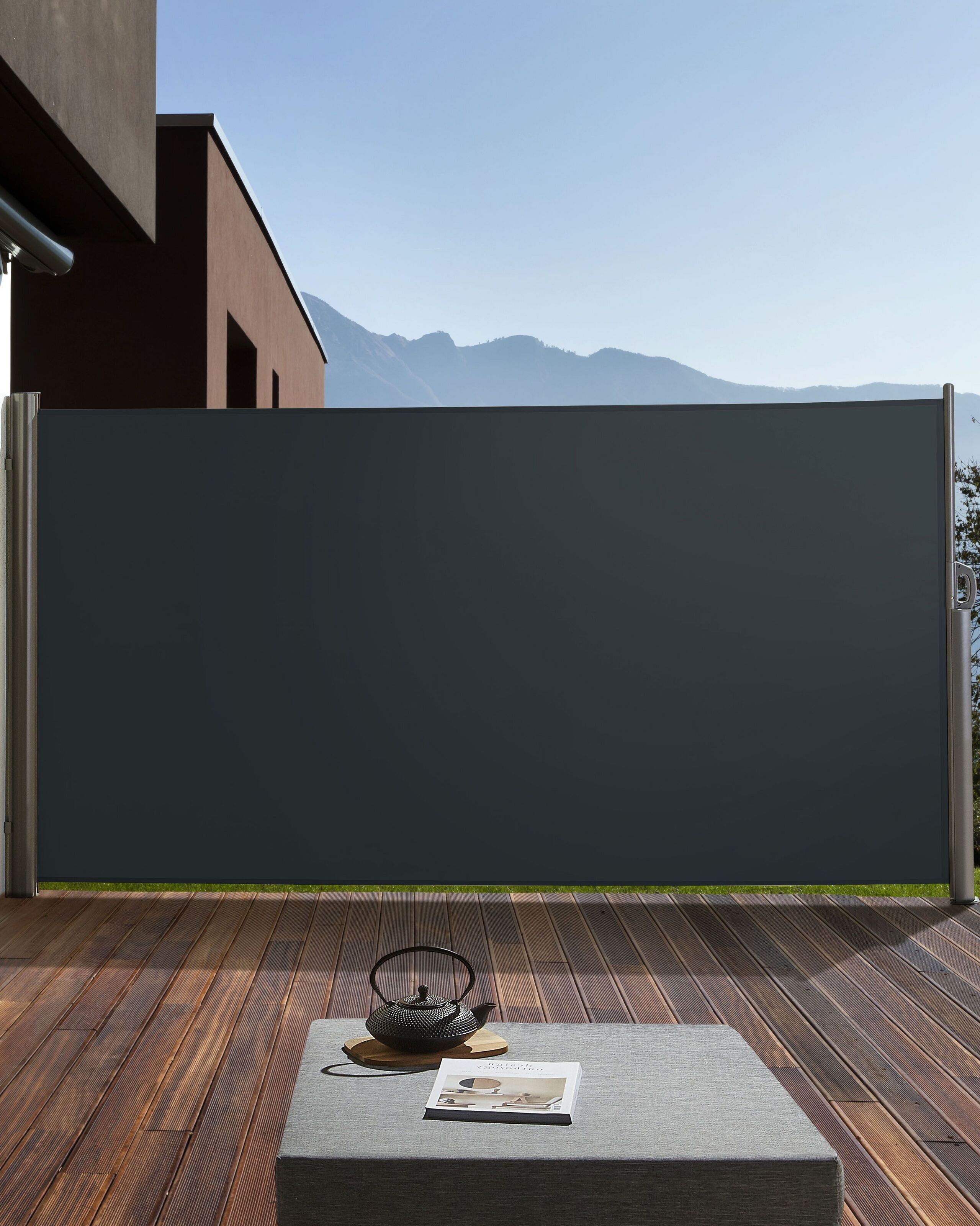 Sidemarkise DORIO 305 cm 160 cm Grafit