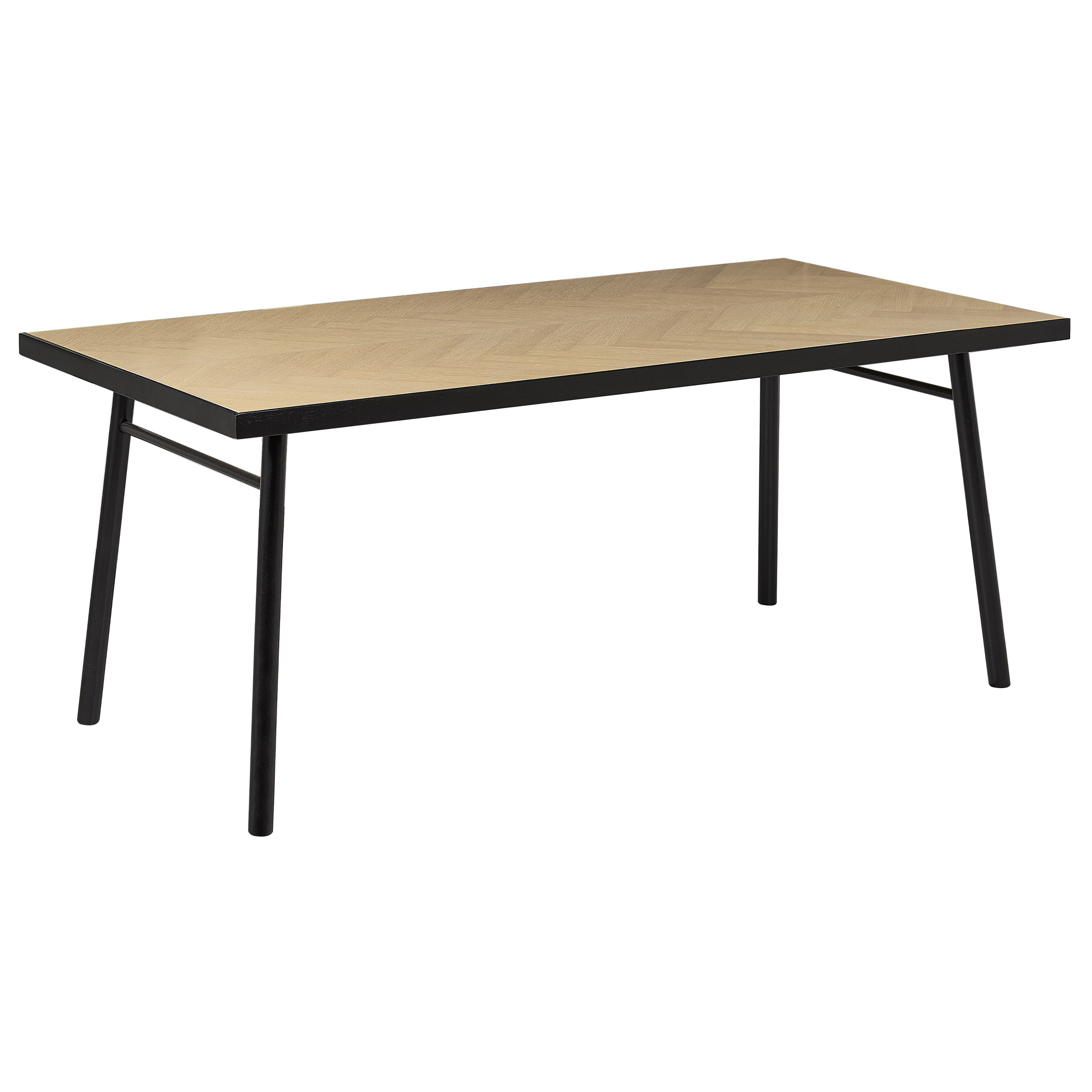 Spisebord IVORIE Lys ask 180 cm 90 cm