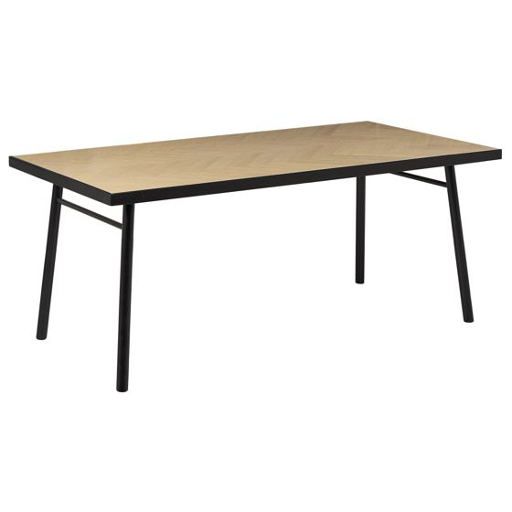 Spisebord IVORIE Lys ask 180 cm 90 cm
