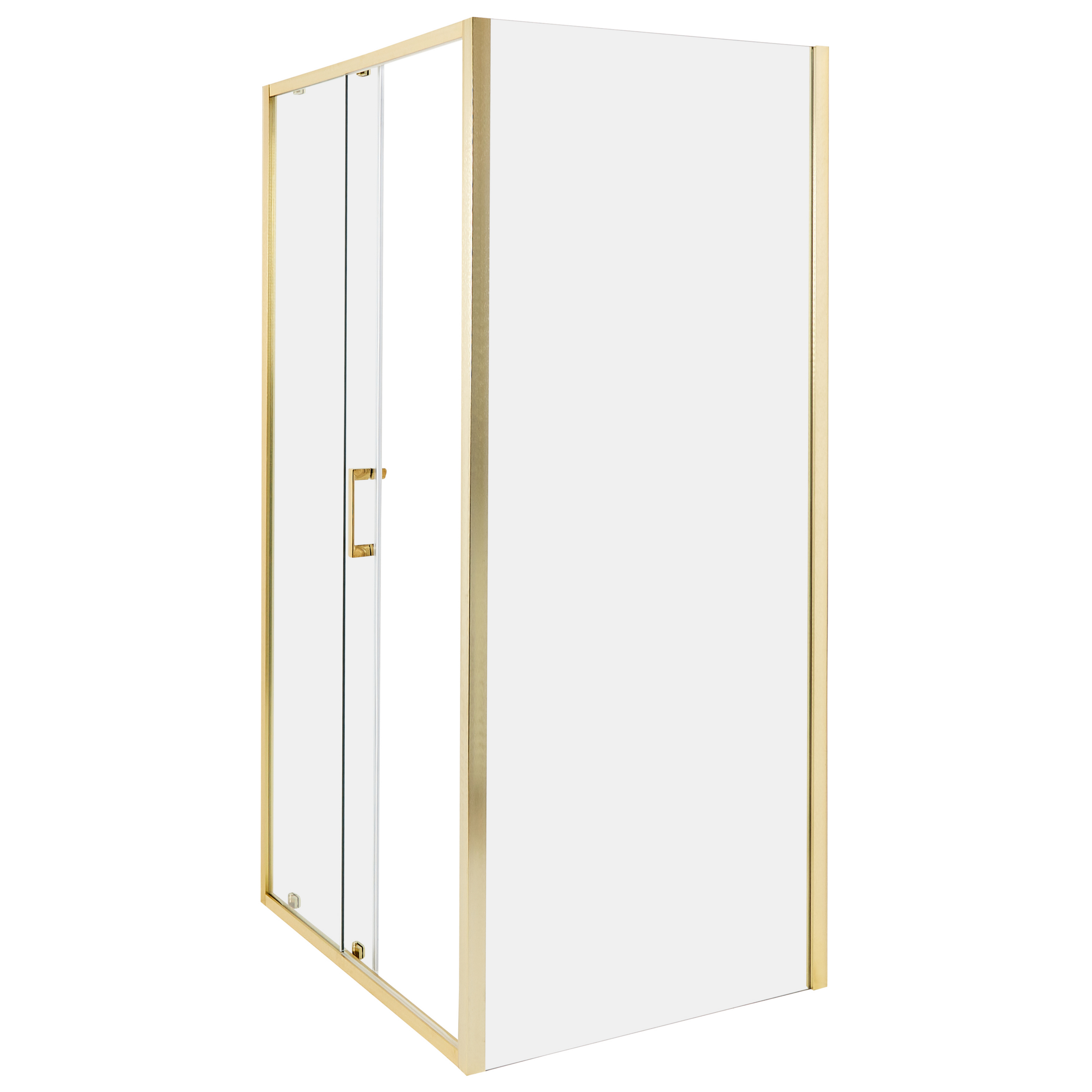 Brusekabine YORO 80 x 100 x 185 cm Guld