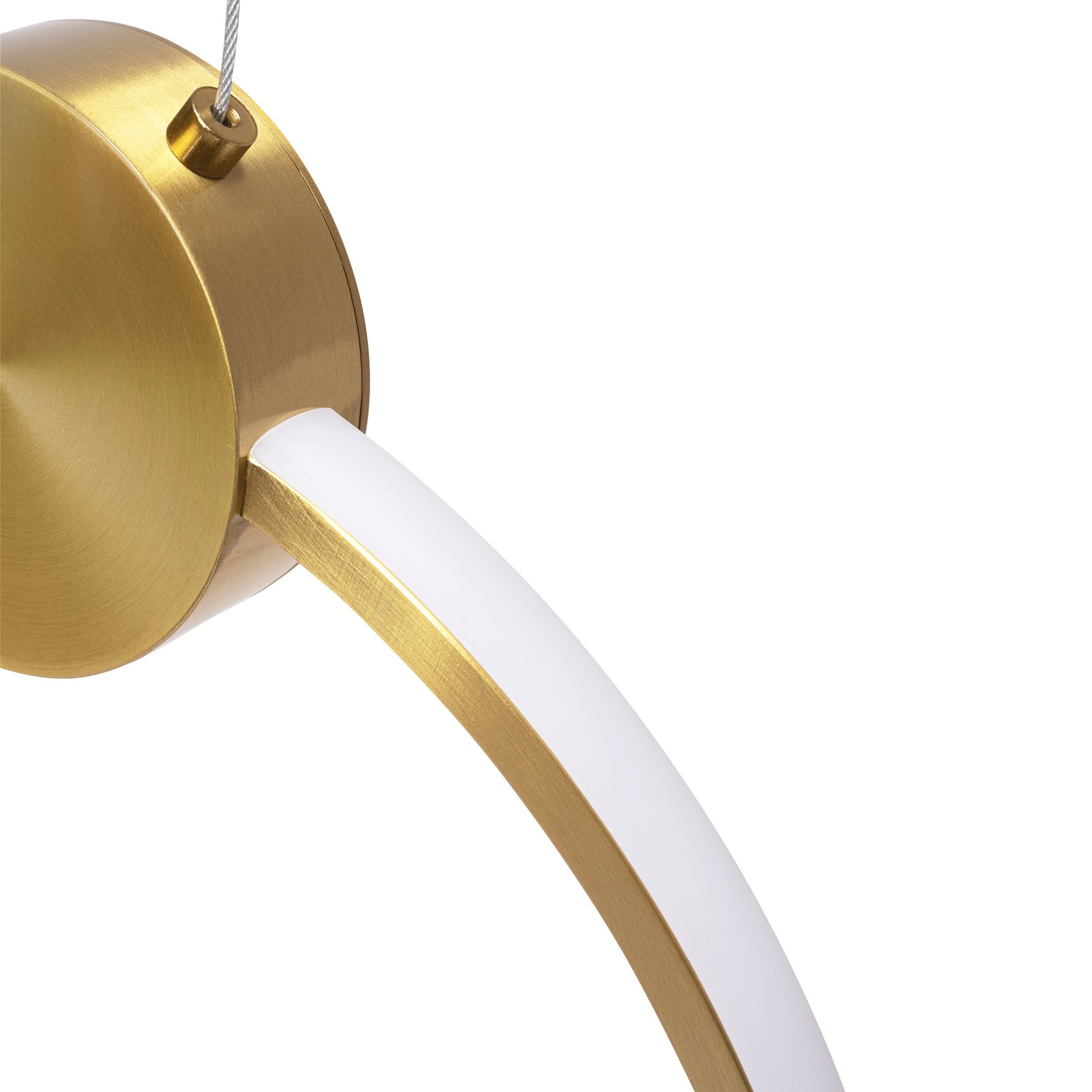 TOOLIGHT hængende loftlampe LED APP1397-CP 40CM Børstet guld 40x2,7x43cm