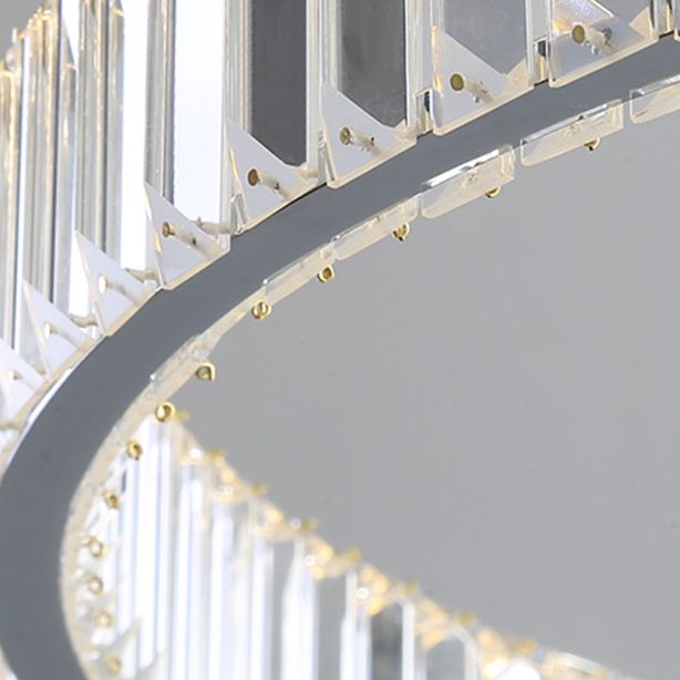 TOOLIGHT hængende loftlampe APP1079-CP Guld 50x50x100cm