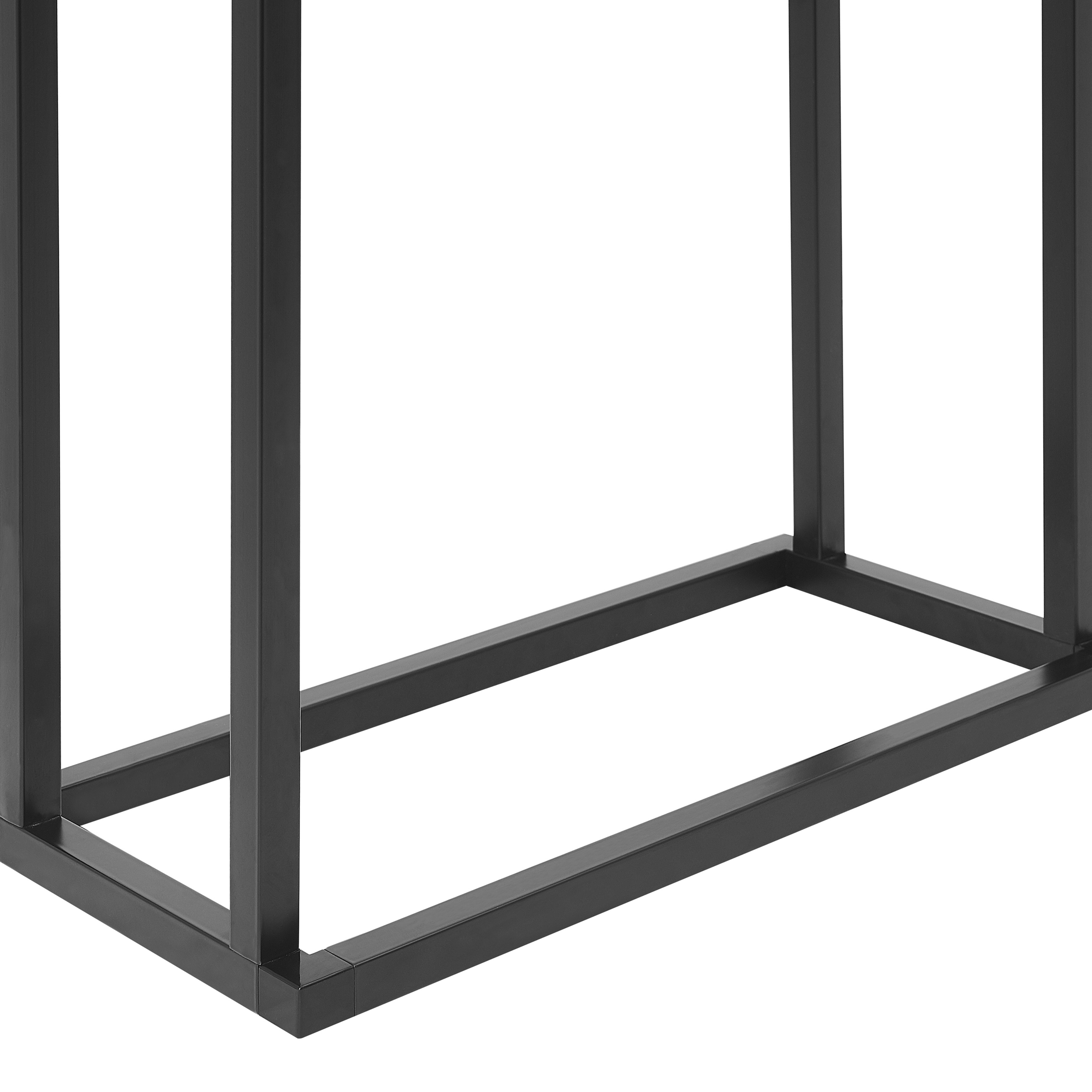 Håndklædestativ RECREO Metal Sort