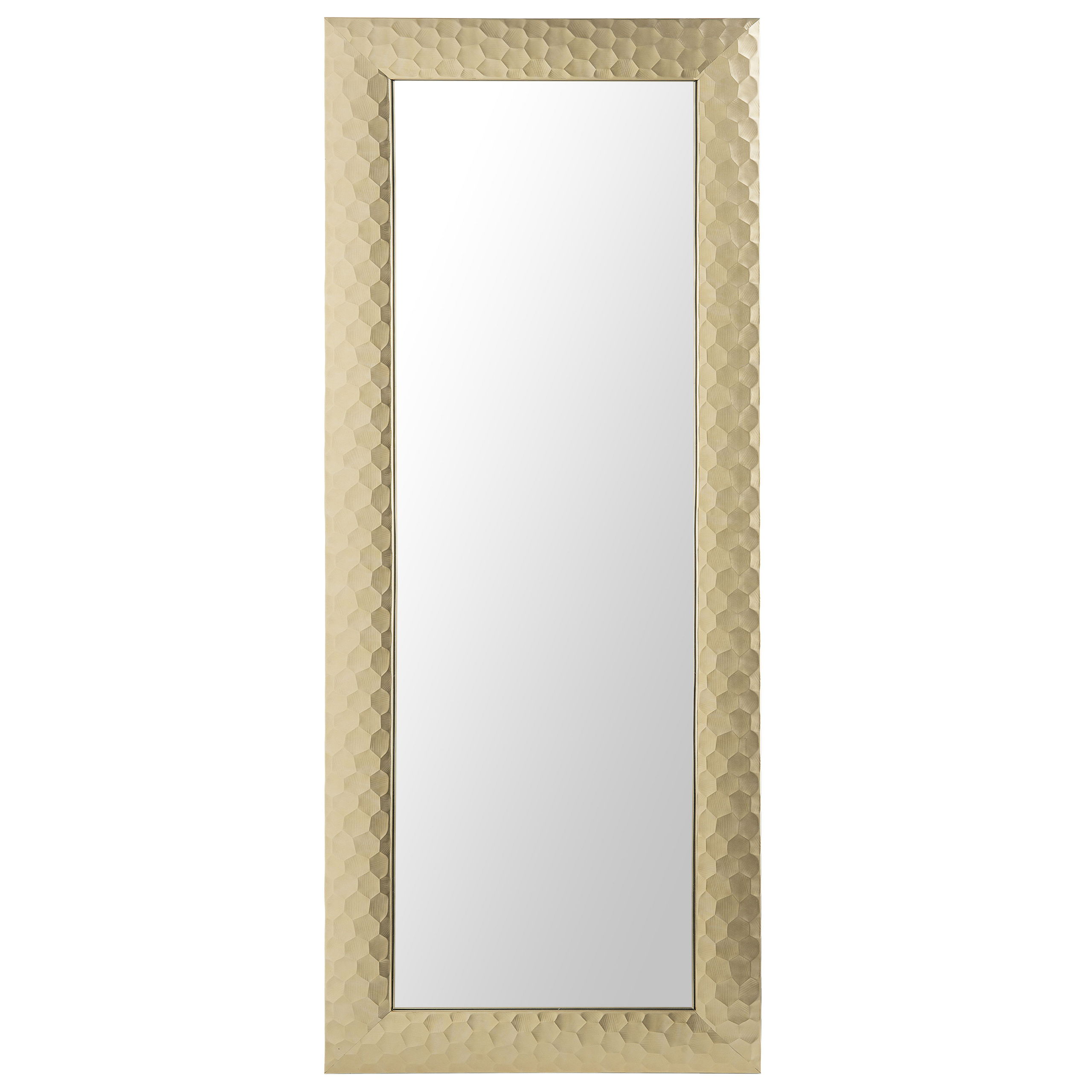 Vægspejl ANTIBES 50 cm 130 cm Guld