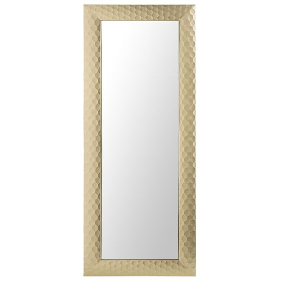 Vægspejl ANTIBES 50 cm 130 cm Guld