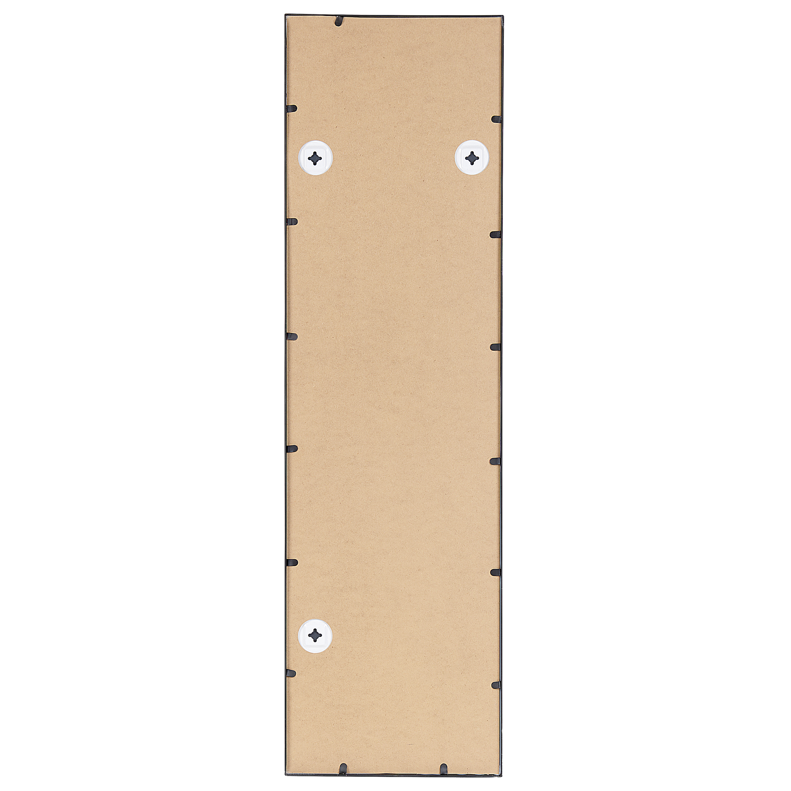 Vægspejl CAMON 38 cm 132 cm Metal Sort