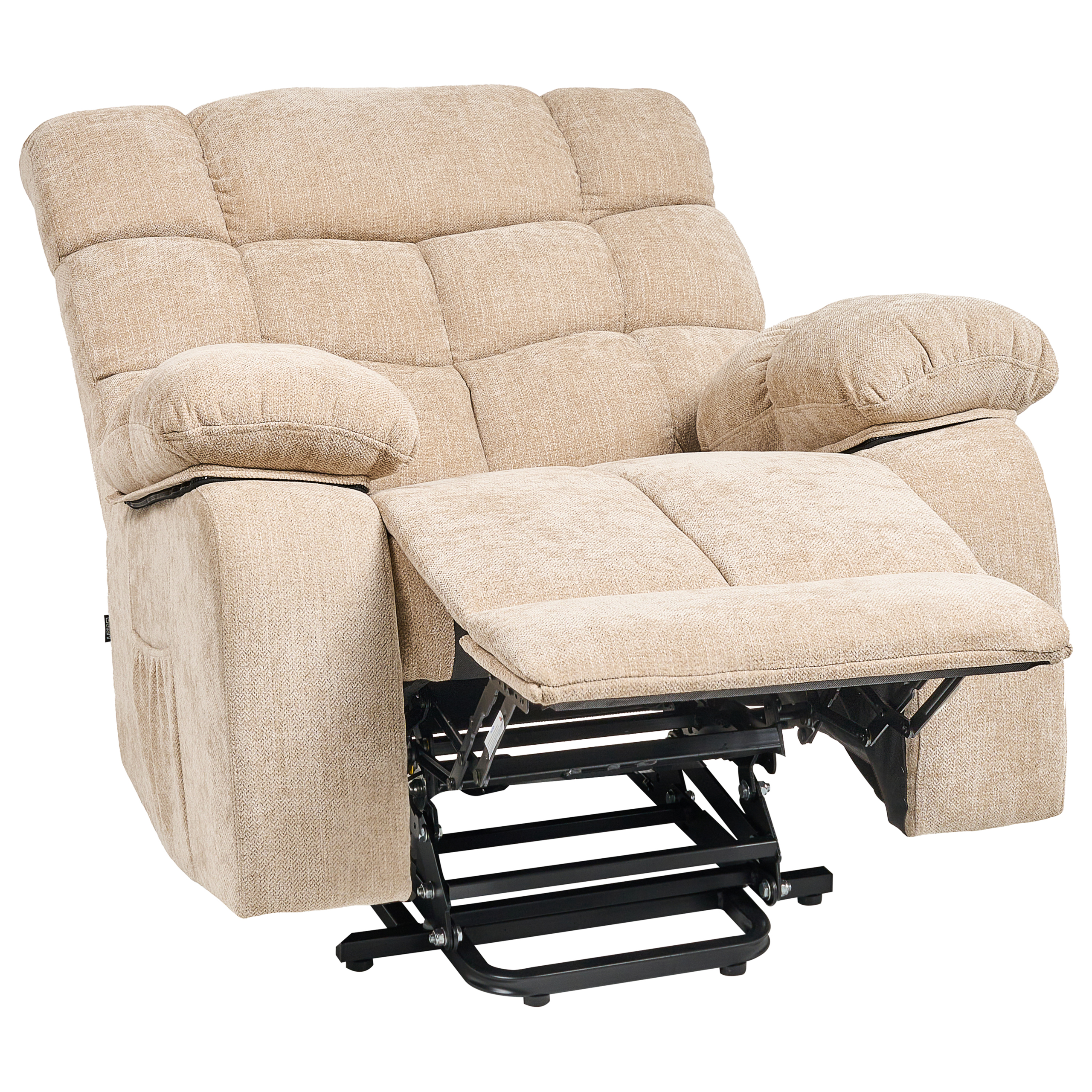 Elektrisk recliner stol ARES Inkl. fodstøtte Beige