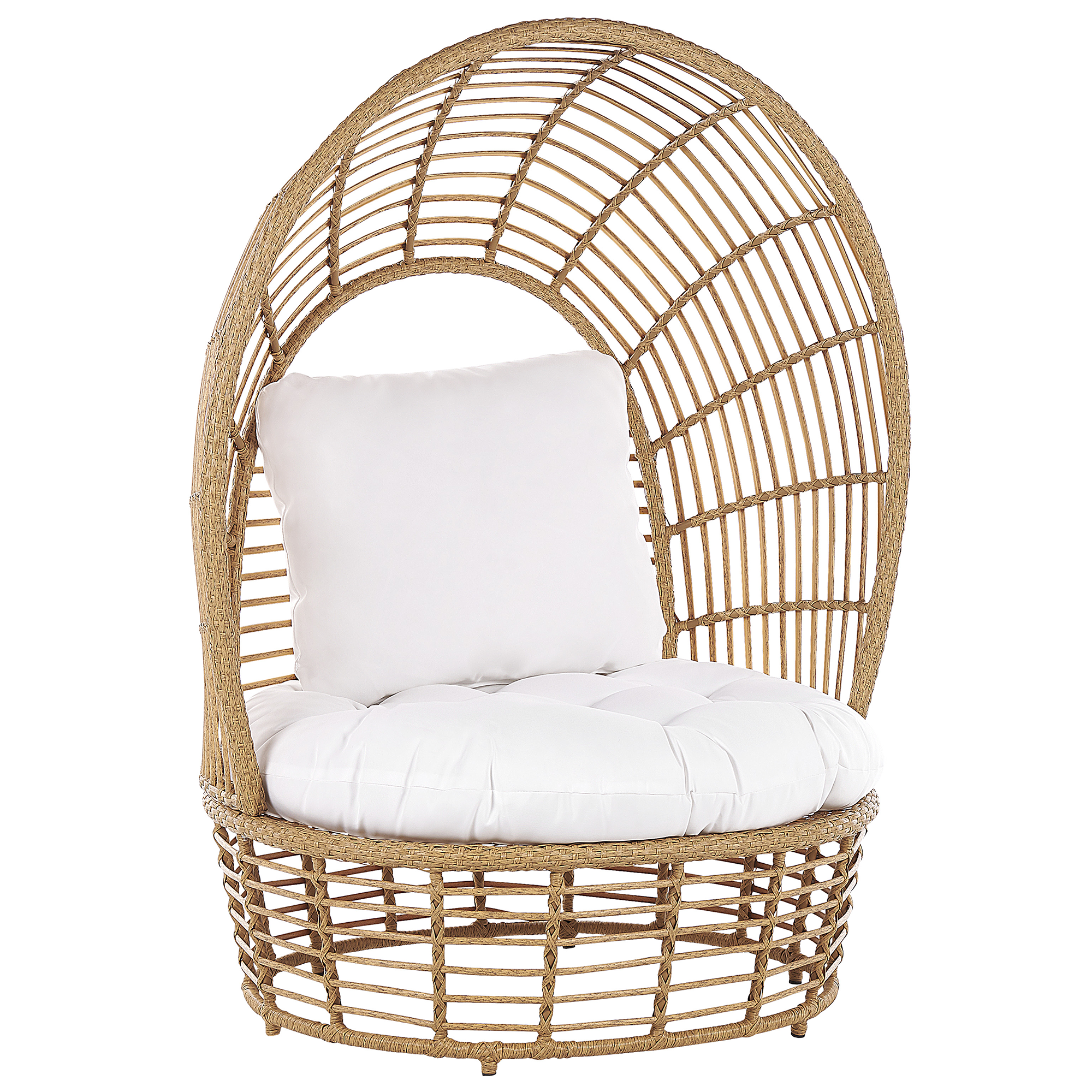 Havelænestol LIDO Rattan Beige