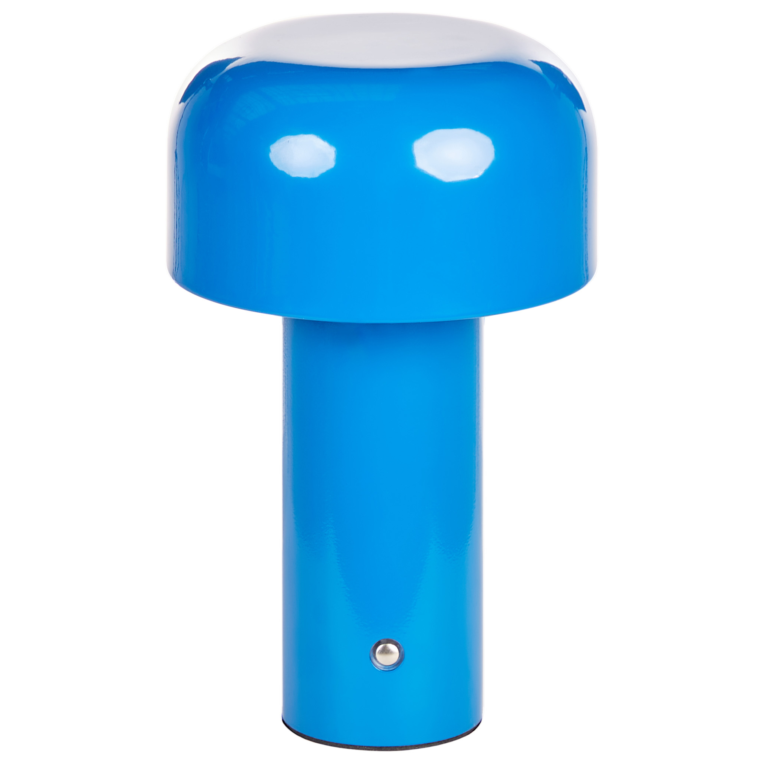 Trådløs LED-bordlampe BESOS Med dæmpning Metal Blå