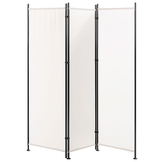 3 panelers rumdeler NARNI 160 cm 170 cm Hvid