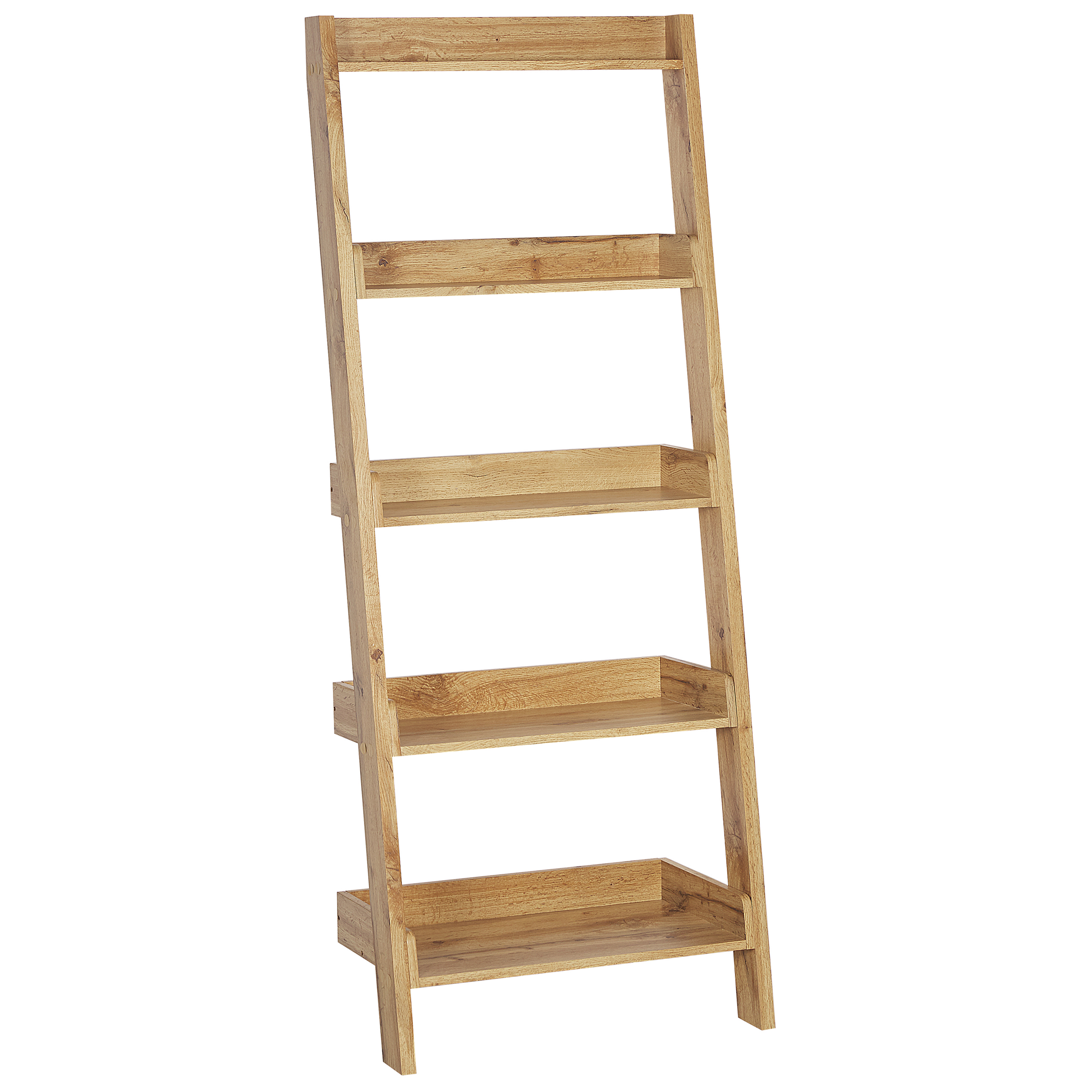 5-etagers reol MOBILE TRIO 167 cm Lysebrun