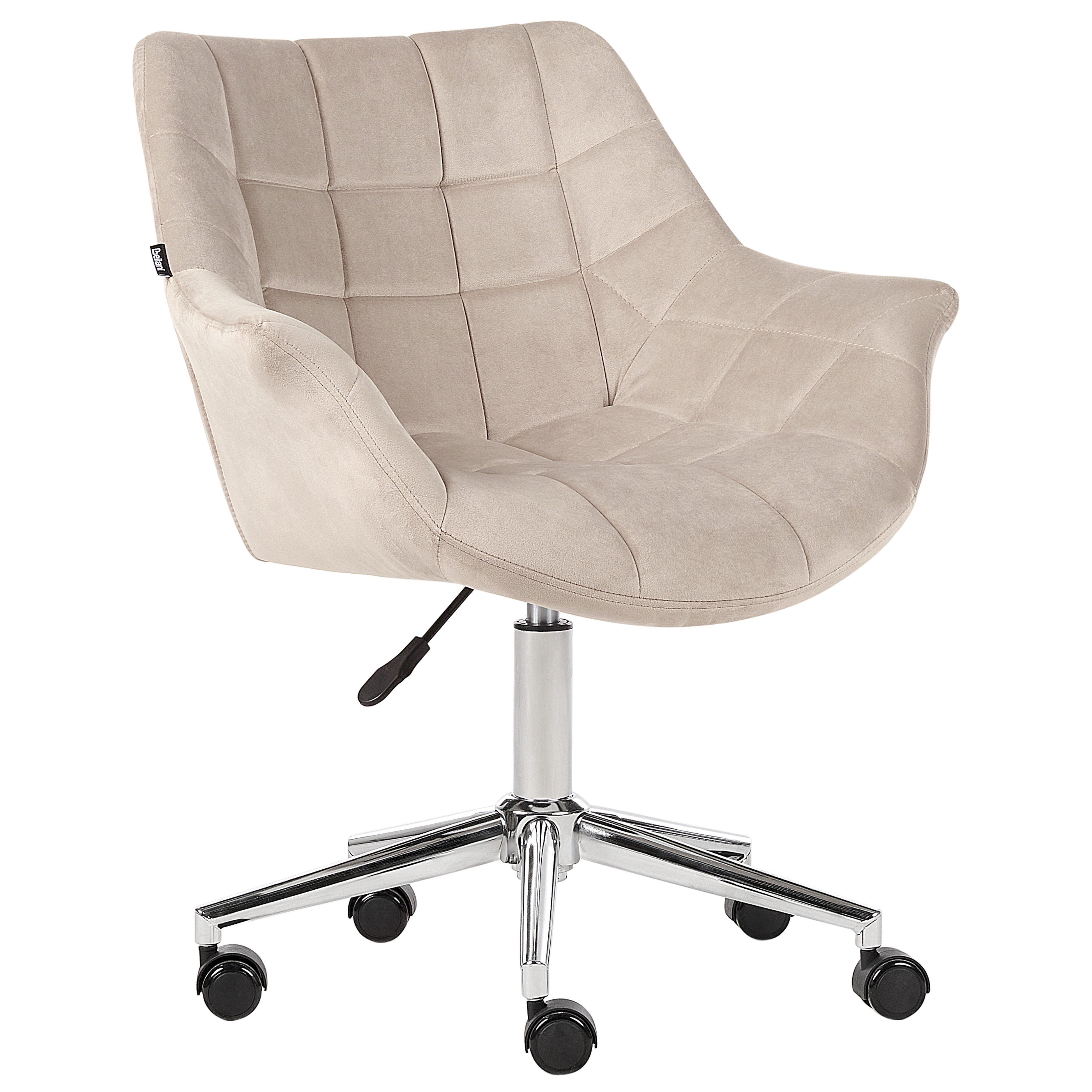 Skrivebordsstol LABELLE Velour Beige