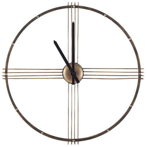 Vægur ASCONA 64 cm Metal Guld