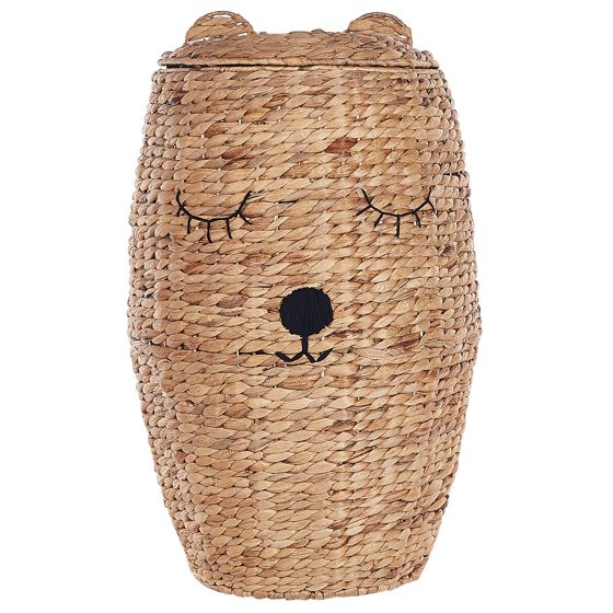 Børnekurv Bamse SAMBUR Flet Naturlig