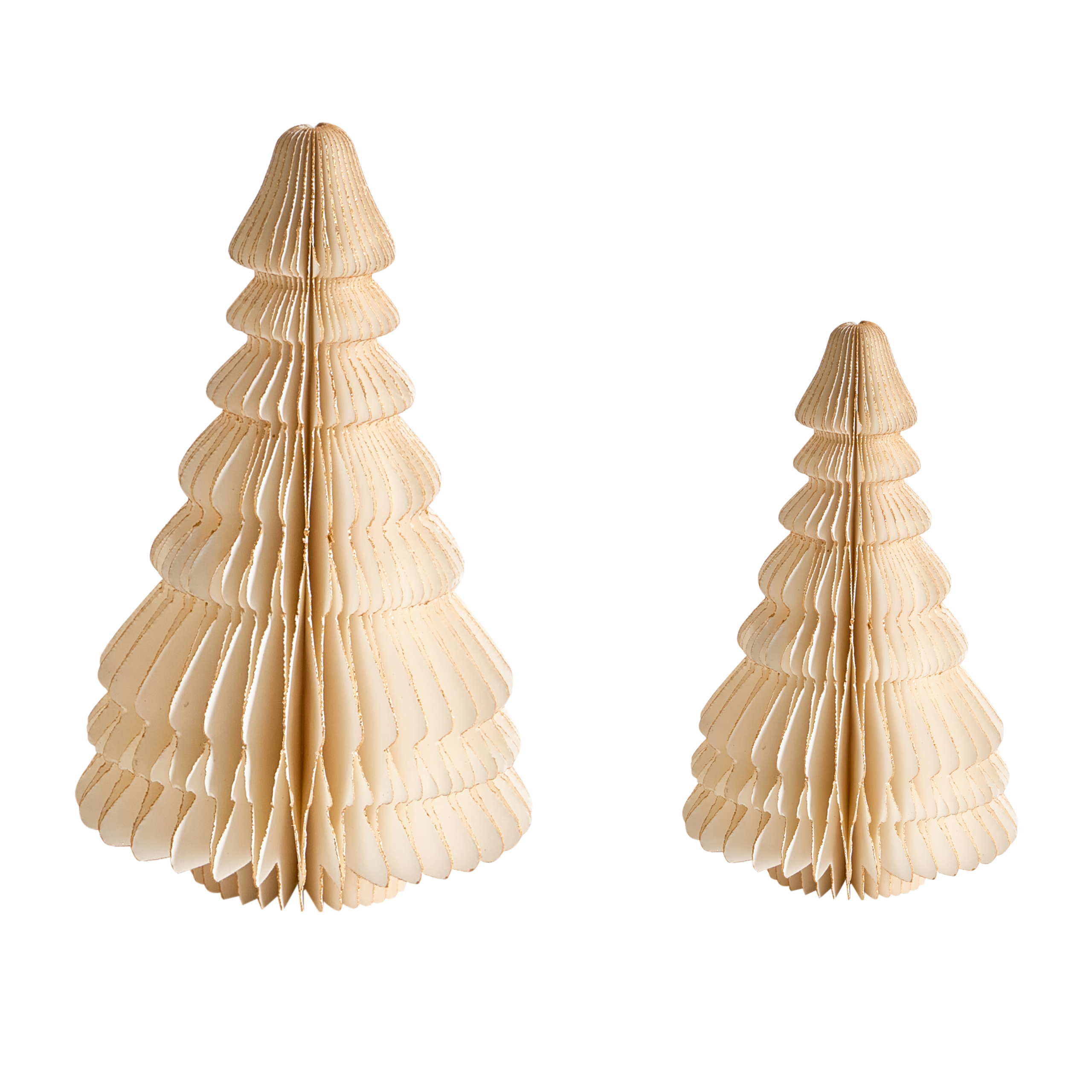 SKJOMA 15/20 cm Juletræ Beige