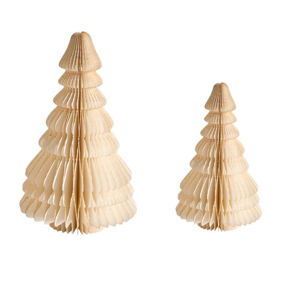 SKJOMA 15/20 cm Juletræ Beige