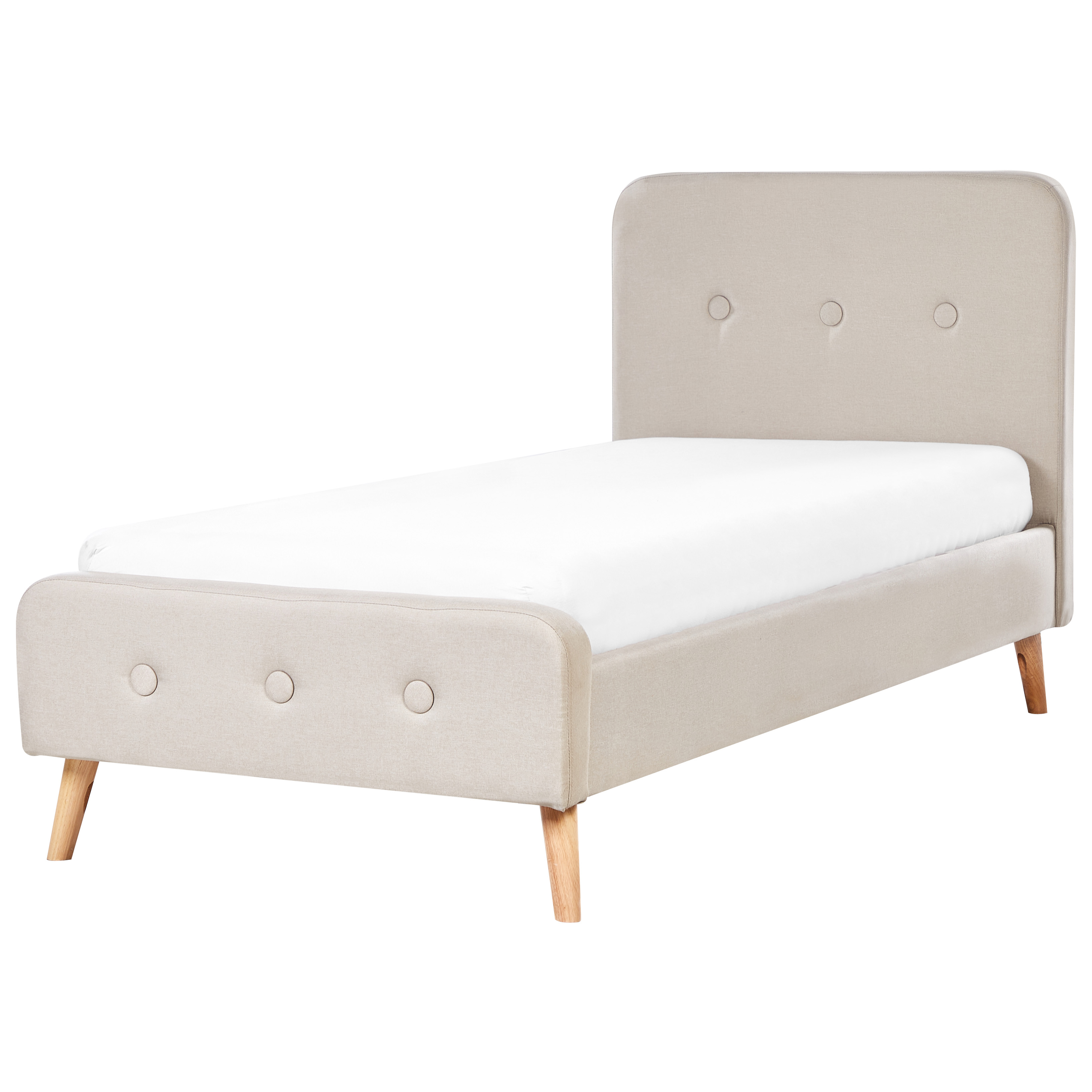 Seng Kunstlinned RENNES 90 x 200 cm Lys Beige