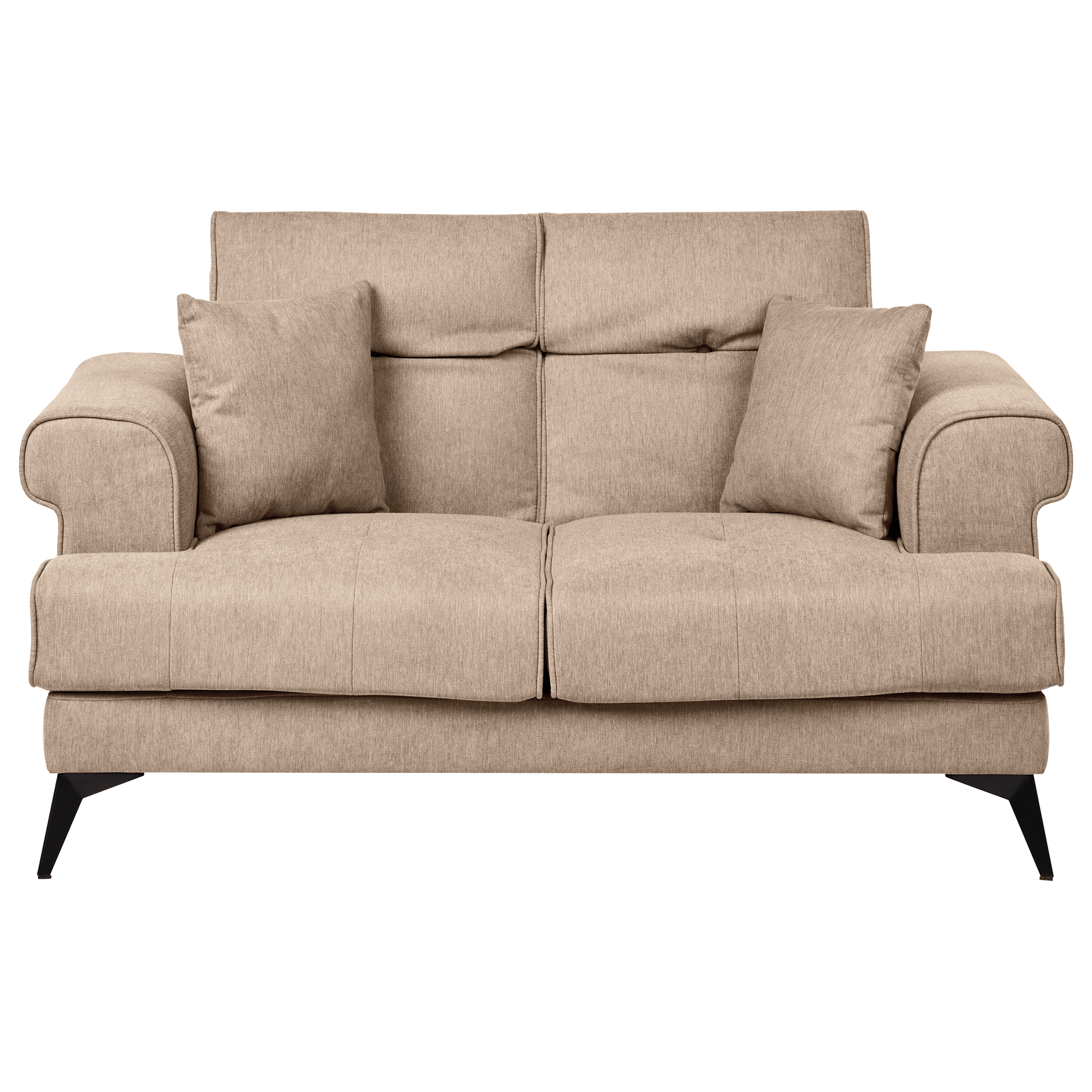 Sofa 2 personers SKIVE Lysebrun