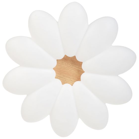 LED loftslampe Blomst TINAU Hvid
