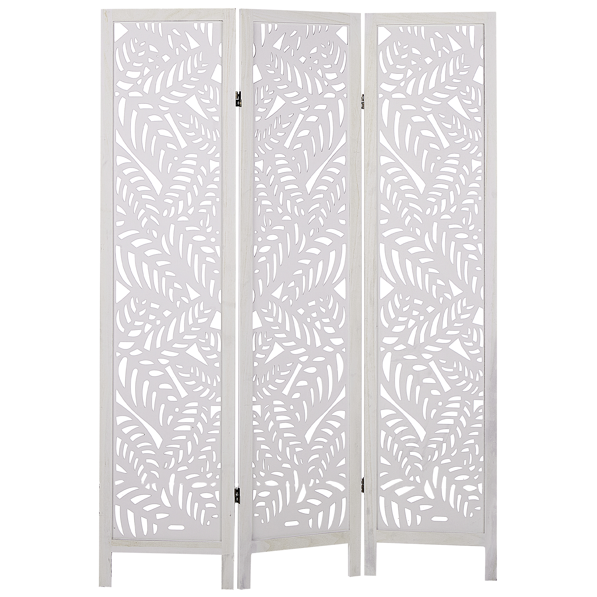 3 panelers rumdeler MELAGO 122 cm 170 cm Hvid