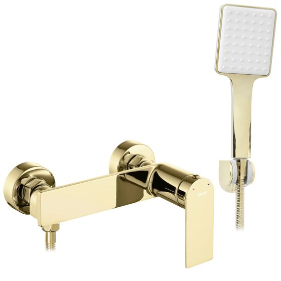 REA brusearmatur MY1902-8G STORM Guld, 14x19,5x12cm
