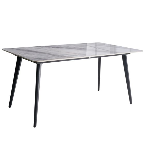 Havebord RODALLO 160 cm 90 cm Sten Grå marmor