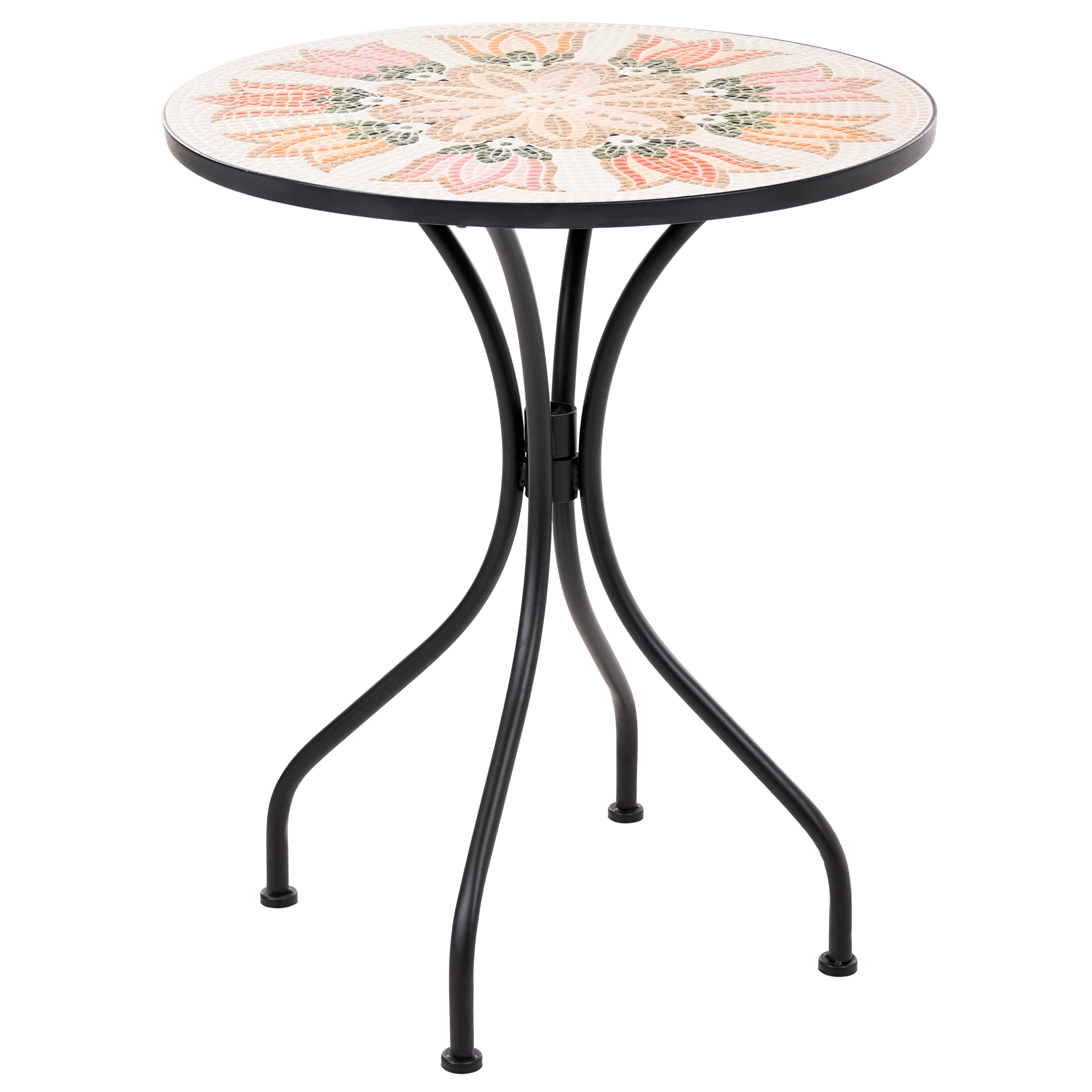 Bistro bord SETTALA 60 cm 60 cm Metal Multifarvet