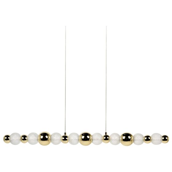 LED-pendel lampe SORA Glas Guld