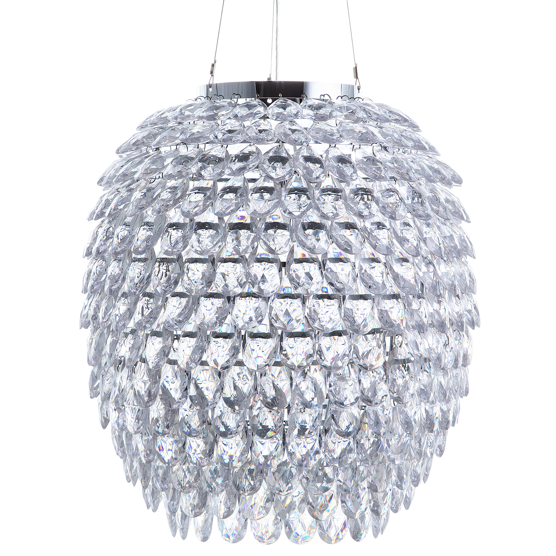 Loftlampe SAUER Sølv