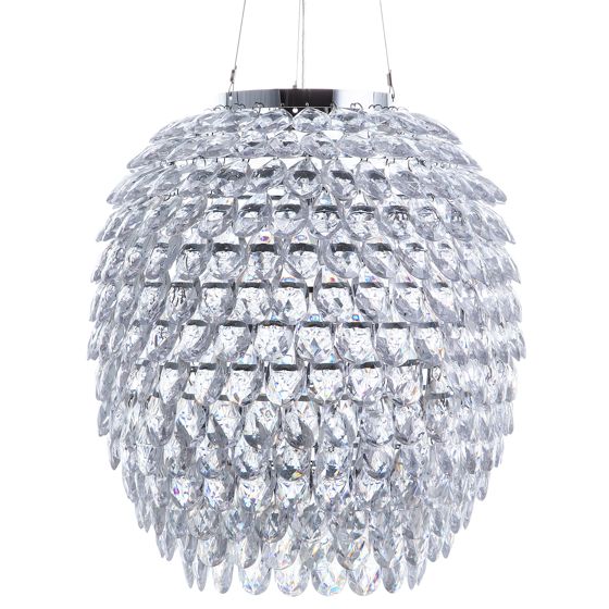 Loftlampe SAUER Sølv