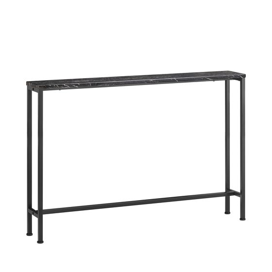 SoBuy konsol, konsolbord, smalt konsolbord FSB19-XL-SCH