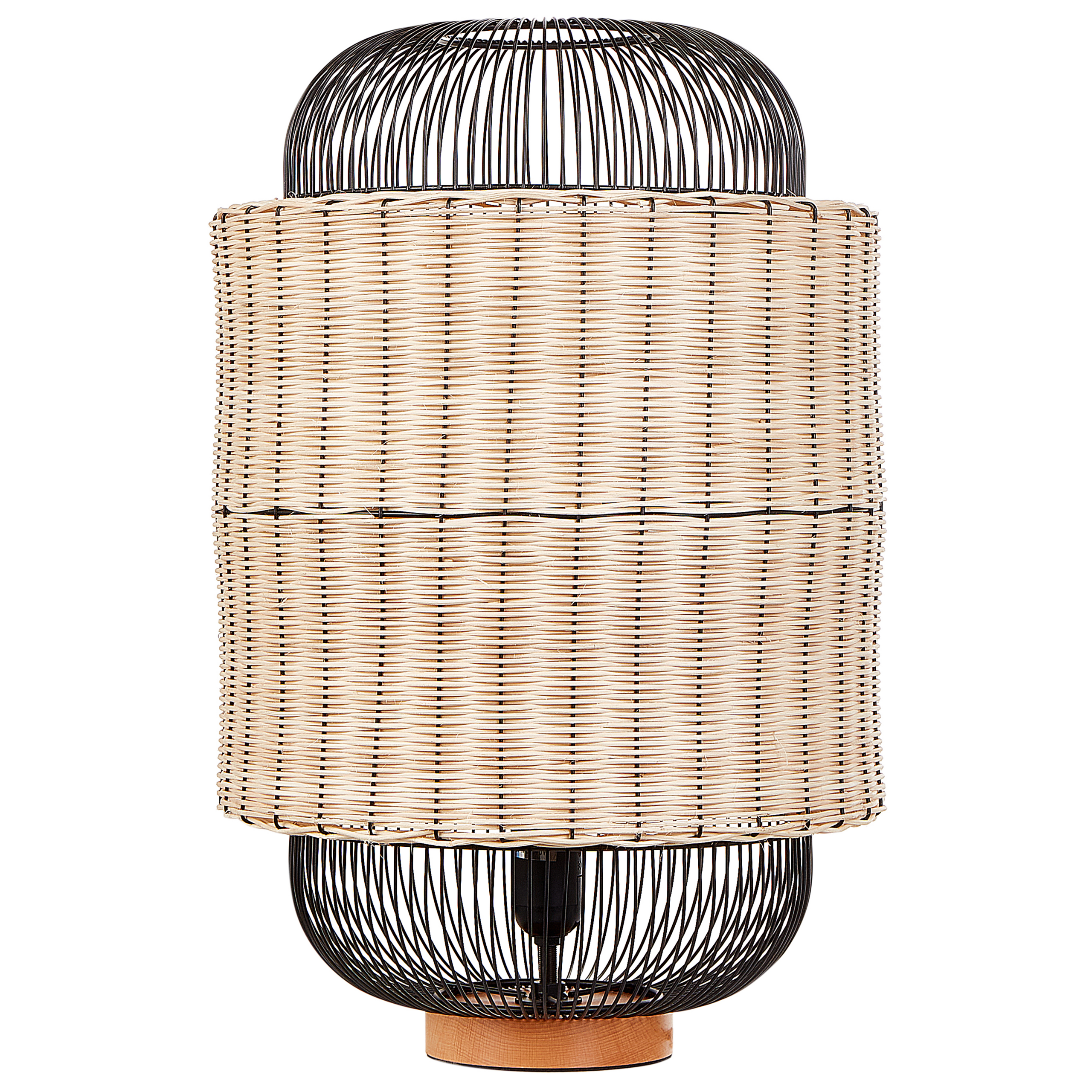 Bordlampe TANGANYIKA Rattan Naturlig