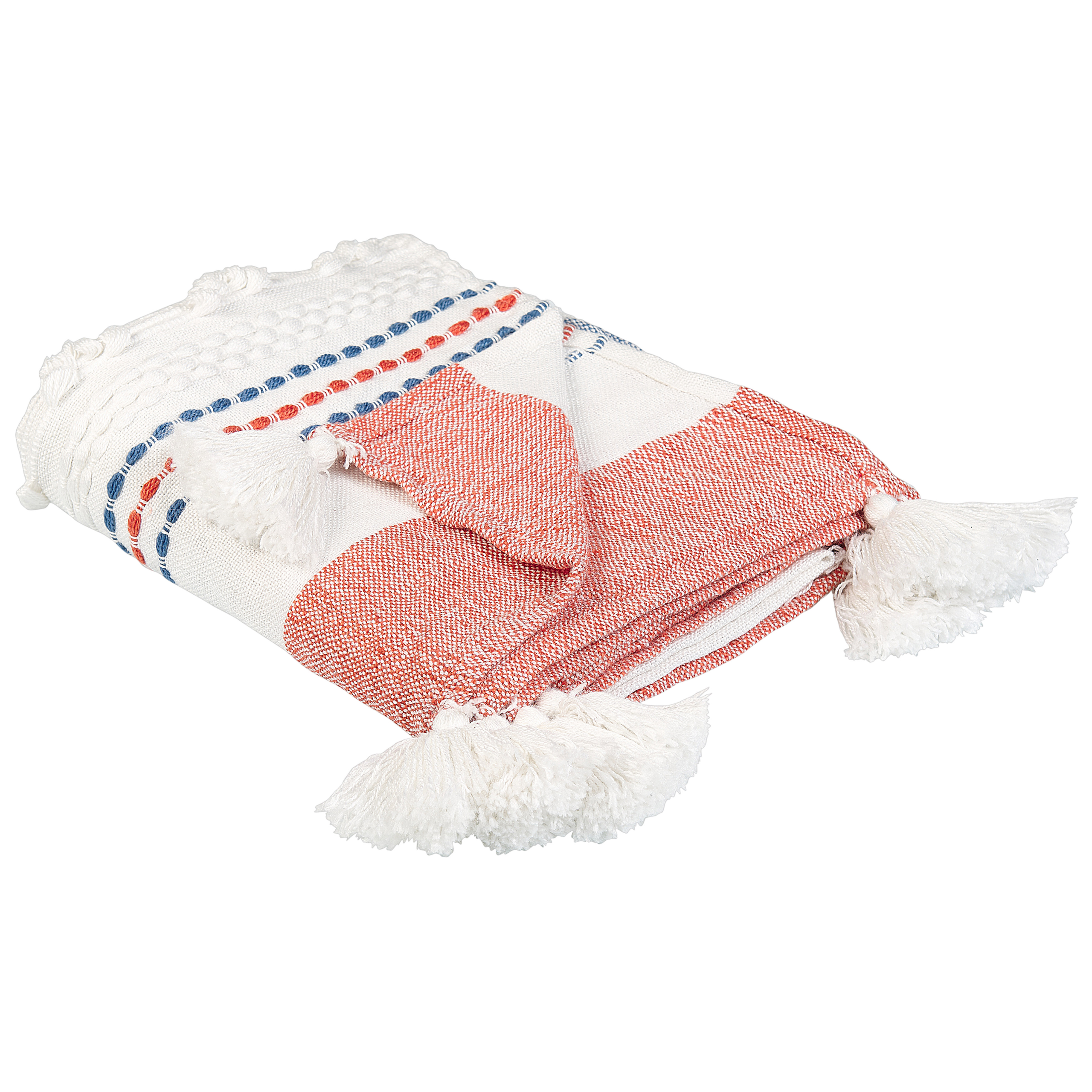 Plaid CUBUK 130 x 150 cm Multifarvet