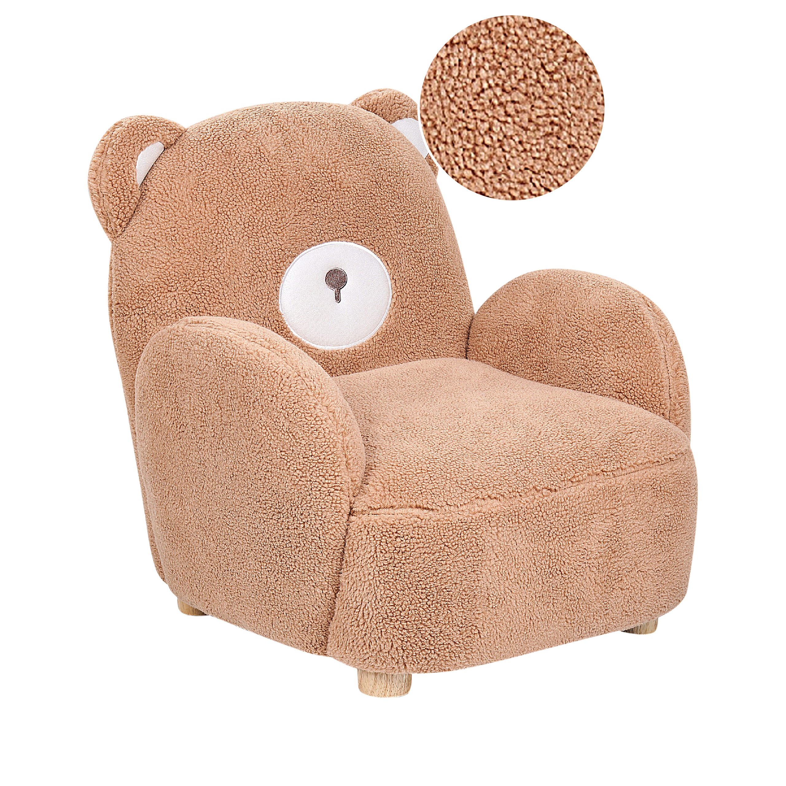 Børnelænestol Bamse BOO Boucle Brun