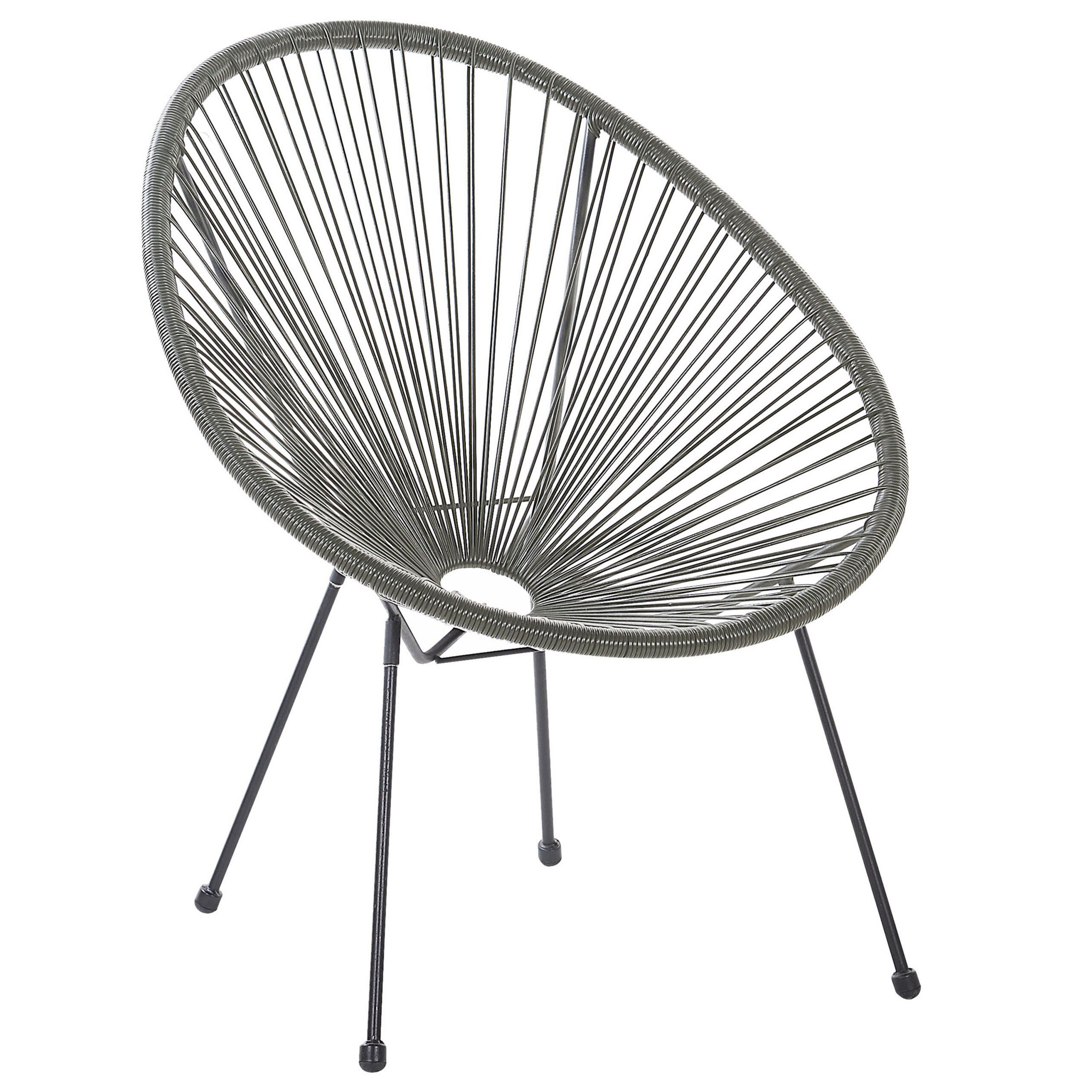 Havestol ACAPULCO II PE-rattan Mørkegrå