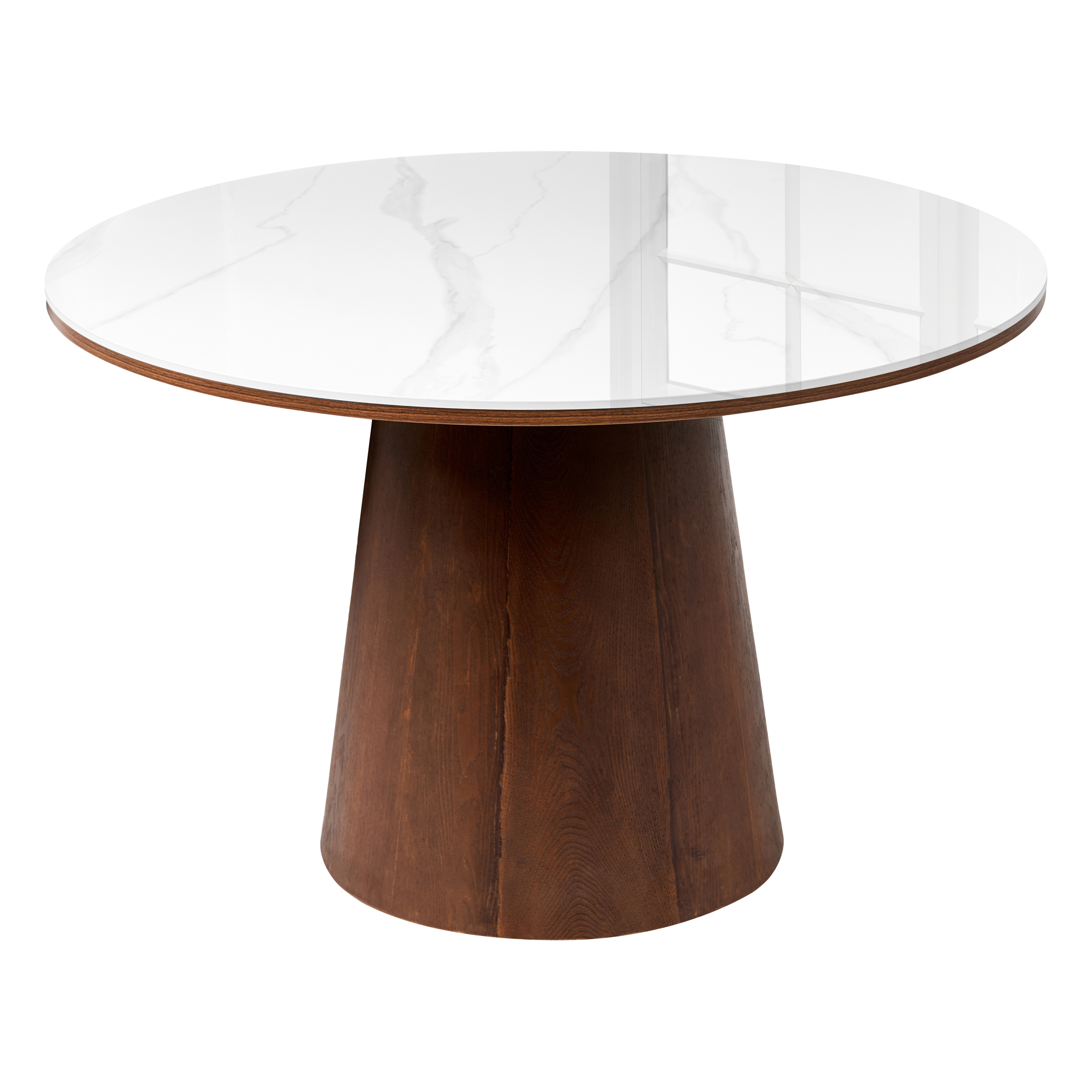 Spisebord WYLIE Mørk ask 120 cm 120 cm