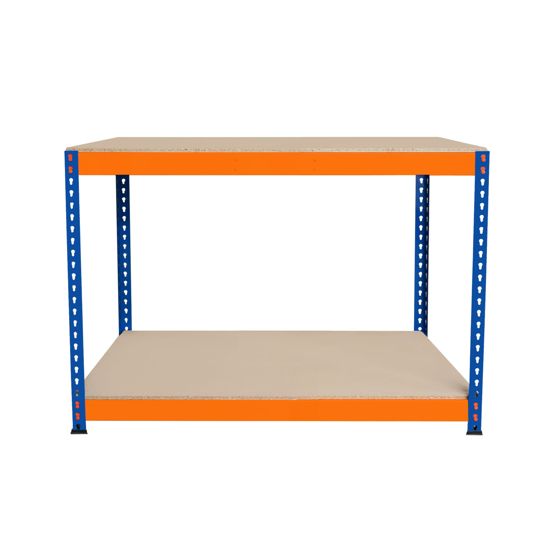 S-Rax skrivebord i 2 niveauer - 120 cm x 60 cm x 90 cm