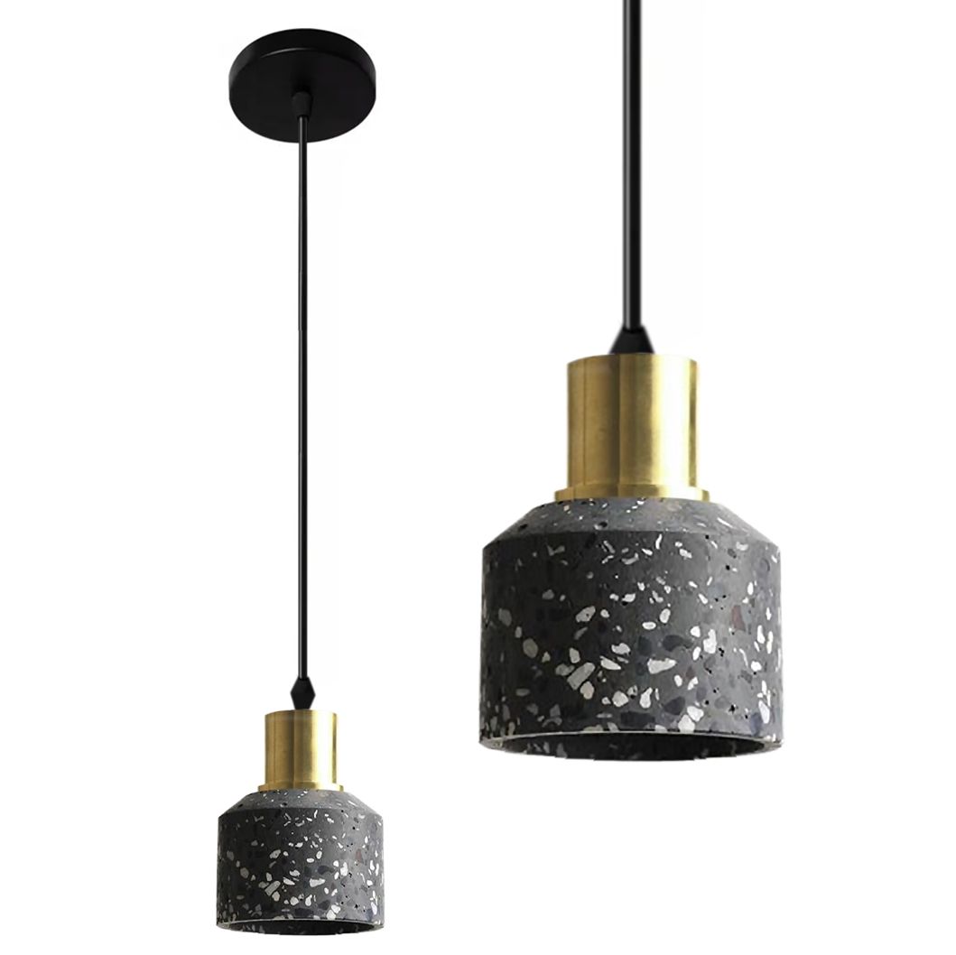 TOOLIGHT hængelampe APP930-1CP LASTRI sort, 14,5x10x90cm