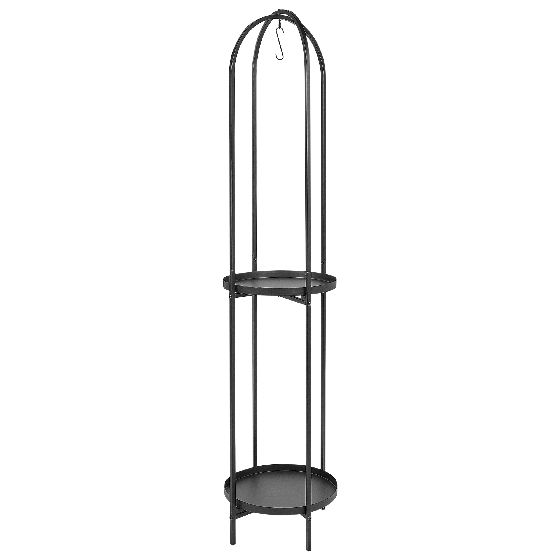 Plantestativ TAMARIX 35 cm Metal Sort