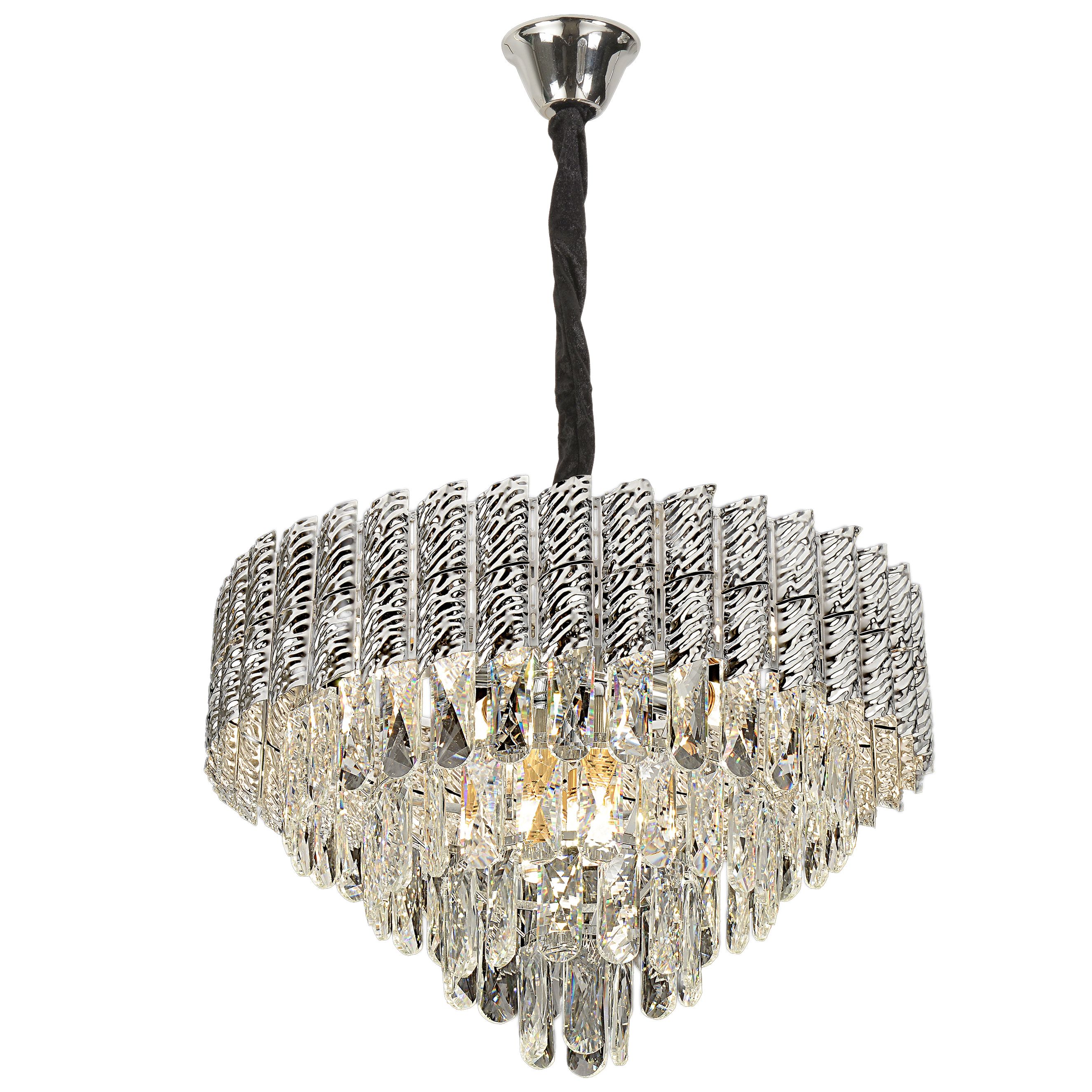 TOOLIGHT hængende loftlampe G055-CP 50CM Krom 78x47x33cm